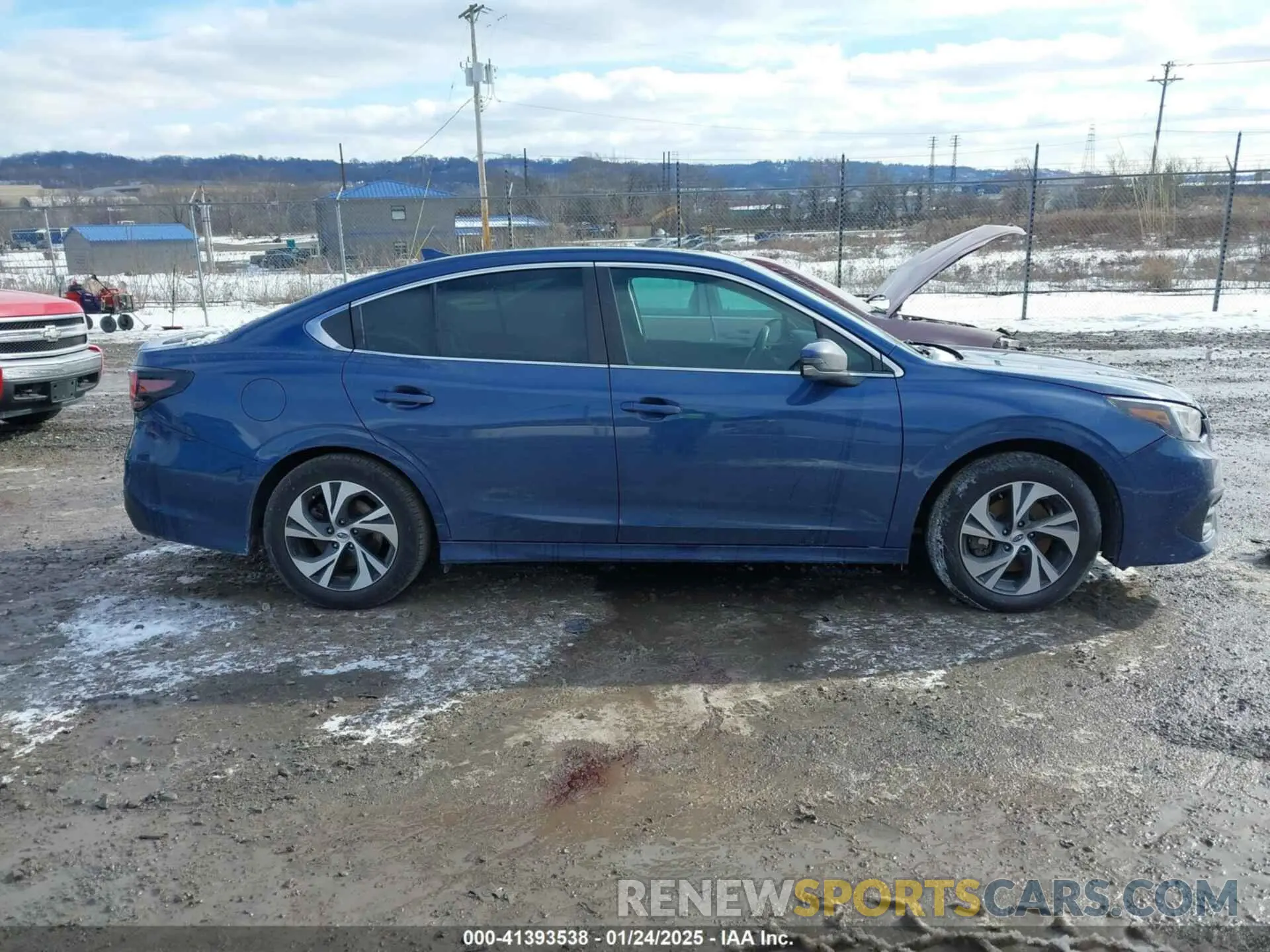13 fotografías del automóvil dañado 4S3BWAF62N3025867 SUBARU LEGACY 2022