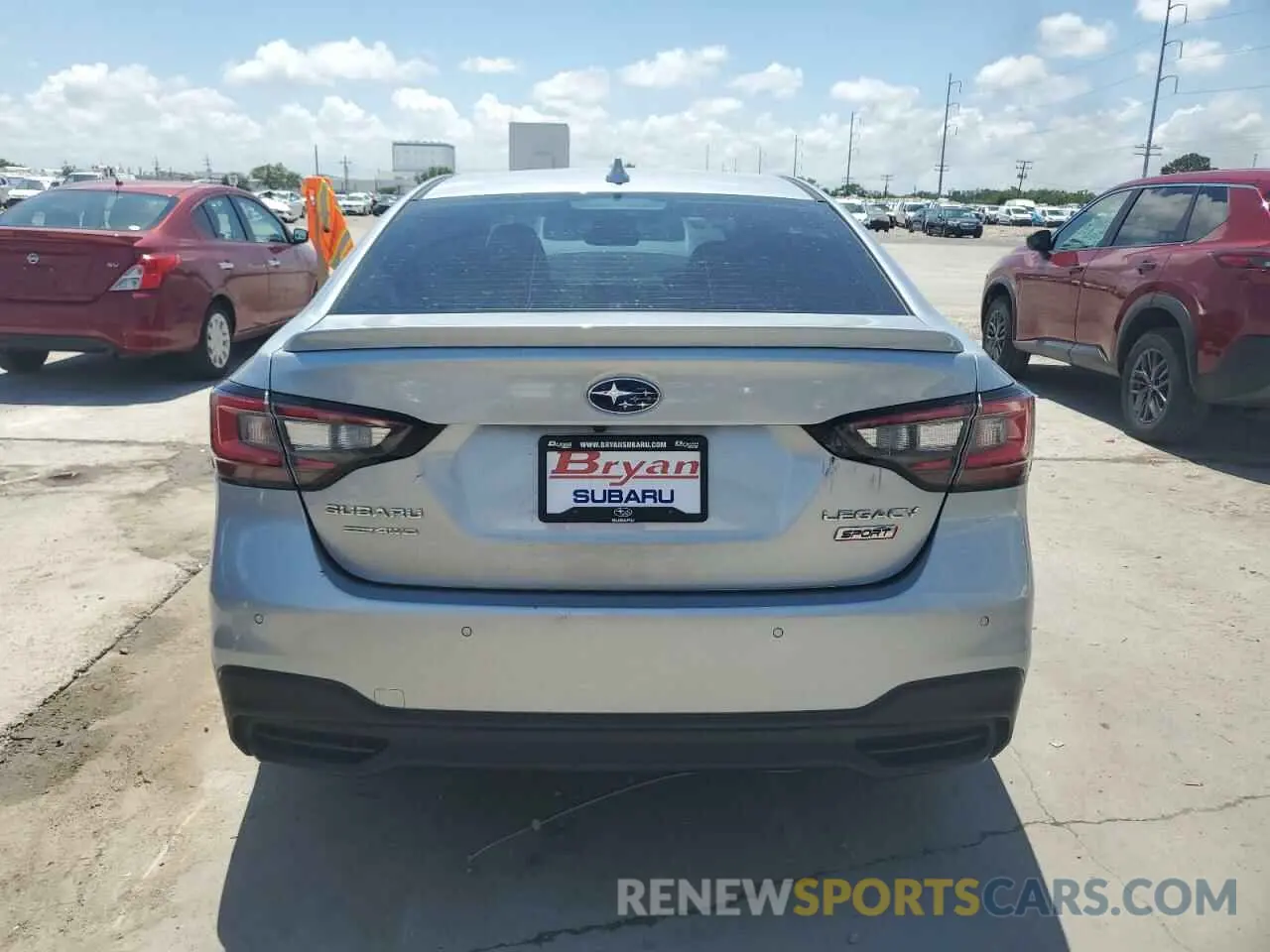 6 fotografías del automóvil dañado 4S3BWAH62N3006989 SUBARU LEGACY 2022
