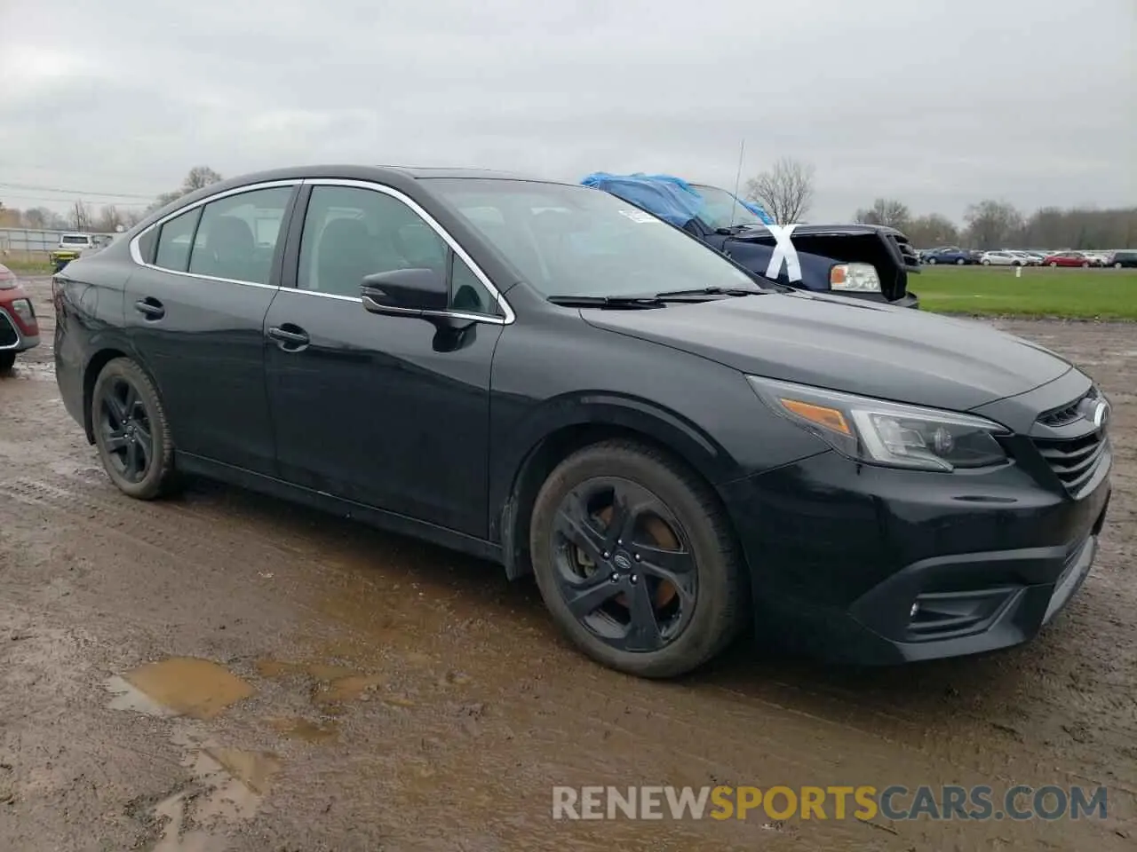 4 fotografías del automóvil dañado 4S3BWAH62N3011237 SUBARU LEGACY 2022