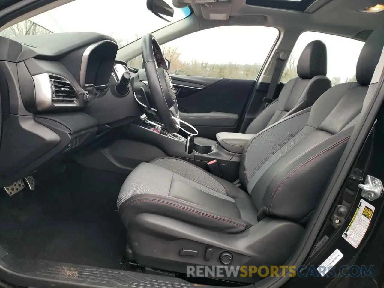 7 fotografías del automóvil dañado 4S3BWAH62N3011237 SUBARU LEGACY 2022