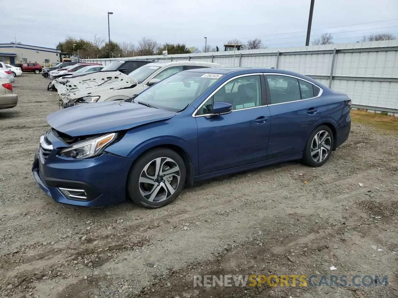 1 fotografías del automóvil dañado 4S3BWAN60N3010690 SUBARU LEGACY 2022