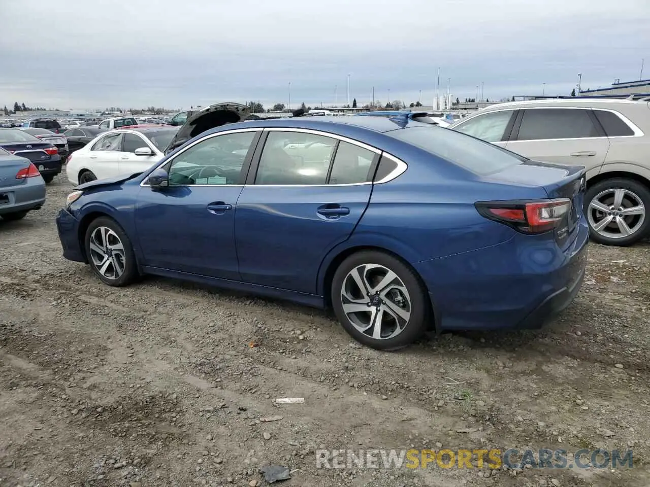 2 fotografías del automóvil dañado 4S3BWAN60N3010690 SUBARU LEGACY 2022