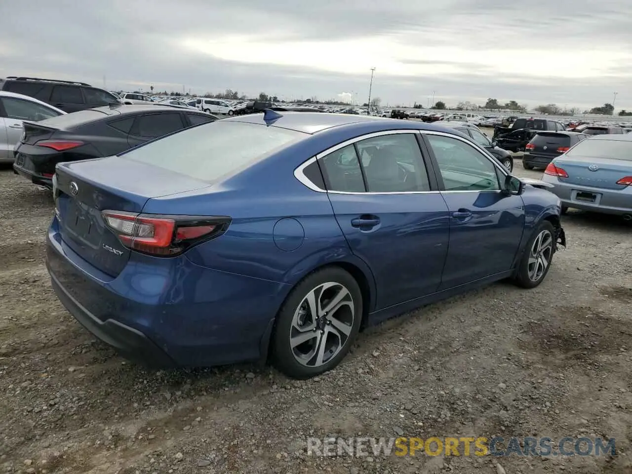 3 fotografías del automóvil dañado 4S3BWAN60N3010690 SUBARU LEGACY 2022
