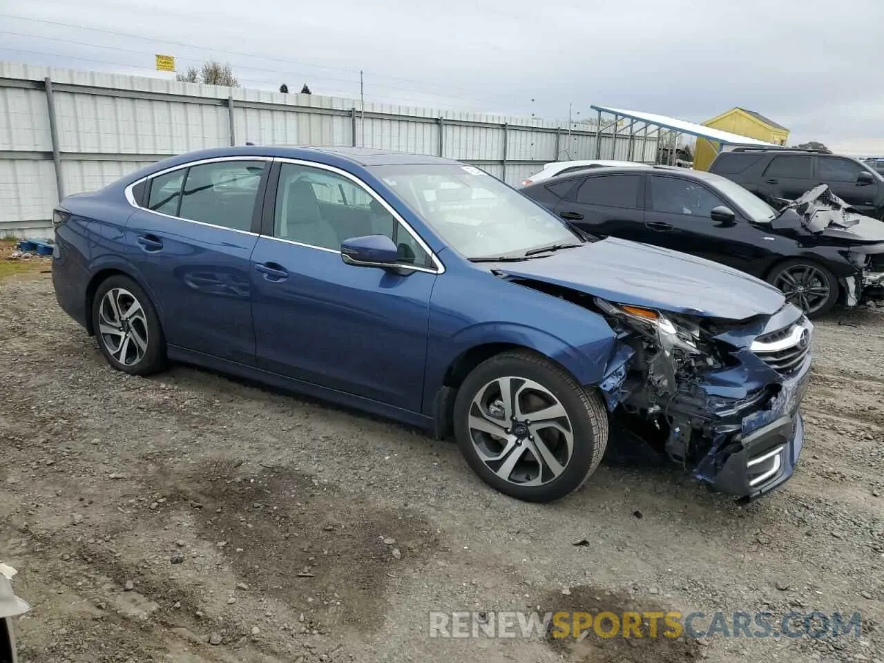 4 fotografías del automóvil dañado 4S3BWAN60N3010690 SUBARU LEGACY 2022