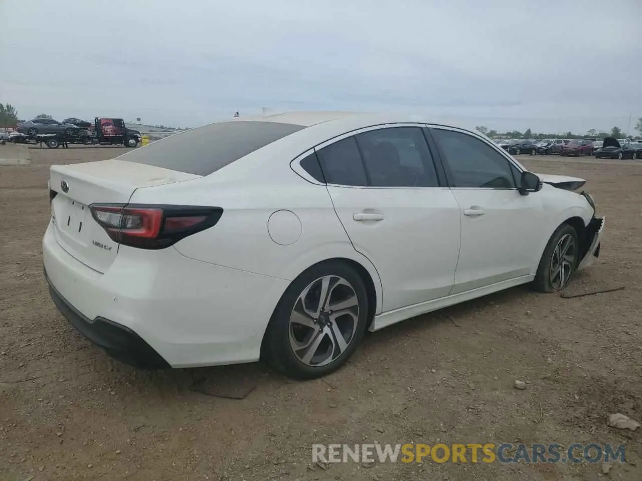 3 fotografías del automóvil dañado 4S3BWAN63N3020193 SUBARU LEGACY 2022