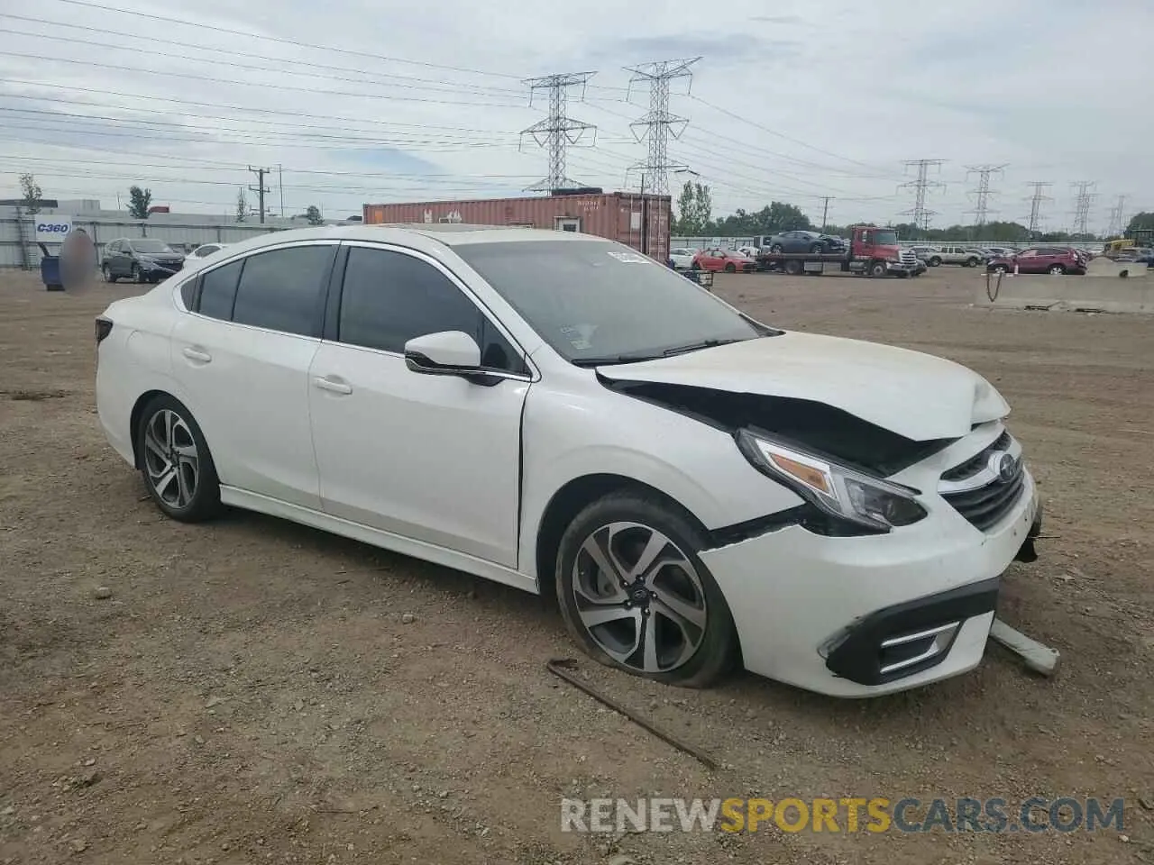 4 fotografías del automóvil dañado 4S3BWAN63N3020193 SUBARU LEGACY 2022