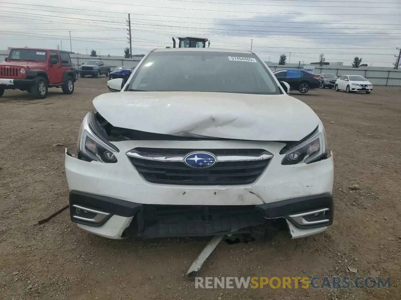 5 fotografías del automóvil dañado 4S3BWAN63N3020193 SUBARU LEGACY 2022