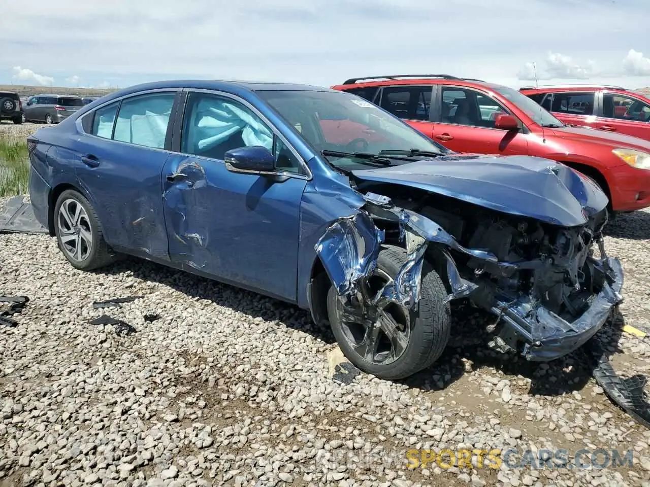 4 fotografías del automóvil dañado 4S3BWAN64N3008764 SUBARU LEGACY 2022