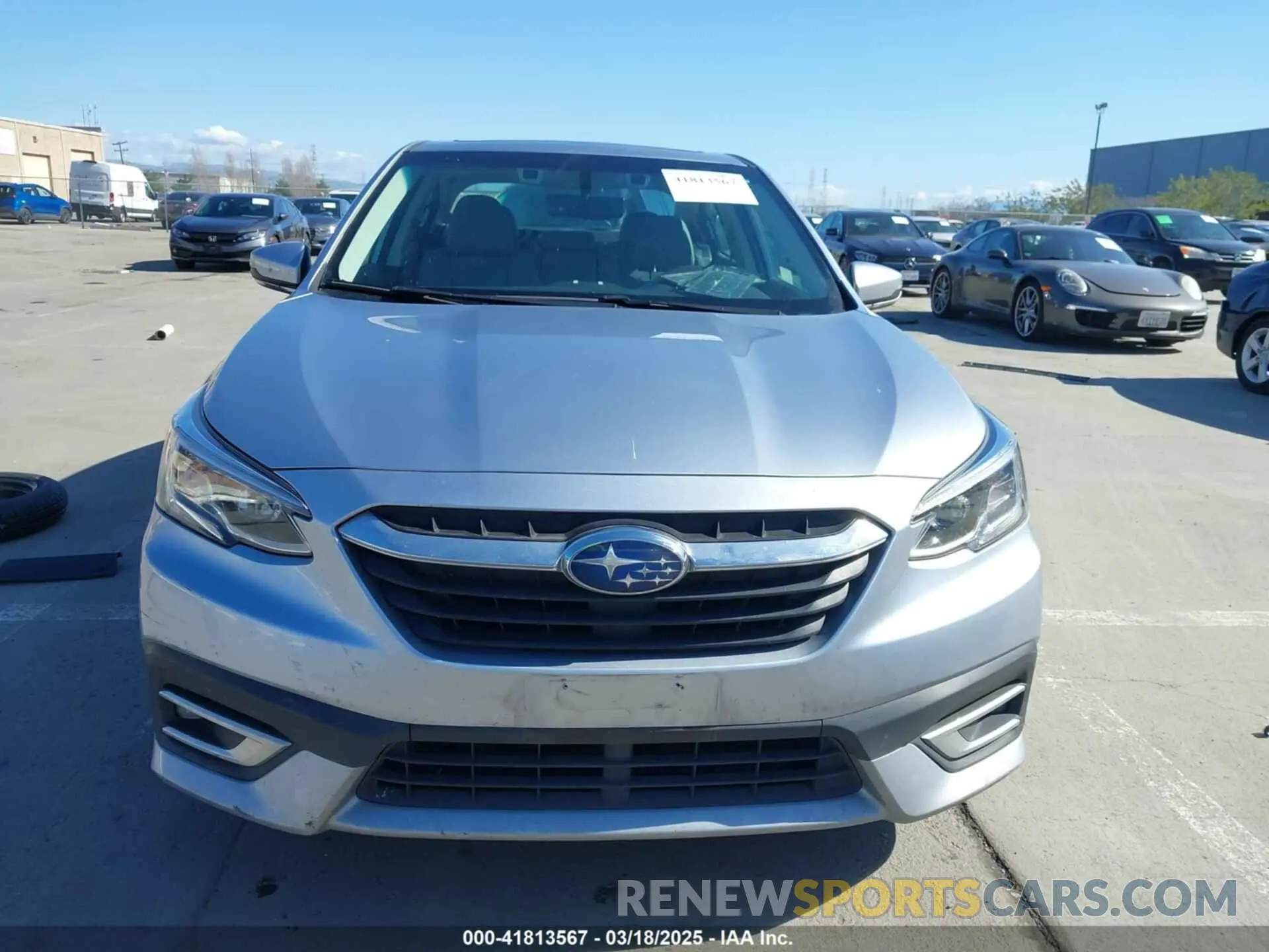 13 fotografías del automóvil dañado 4S3BWAN64N3026620 SUBARU LEGACY 2022