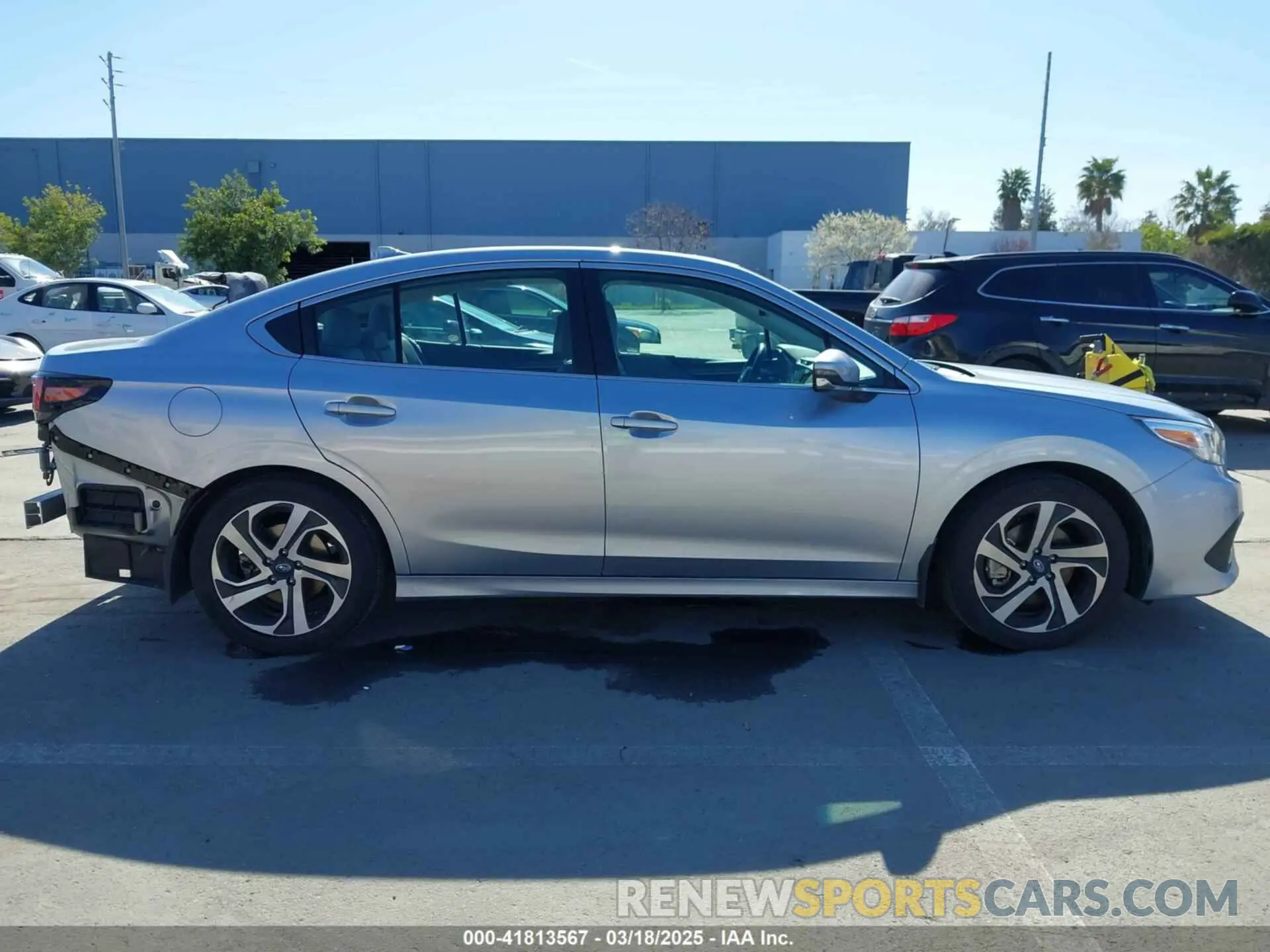 14 fotografías del automóvil dañado 4S3BWAN64N3026620 SUBARU LEGACY 2022