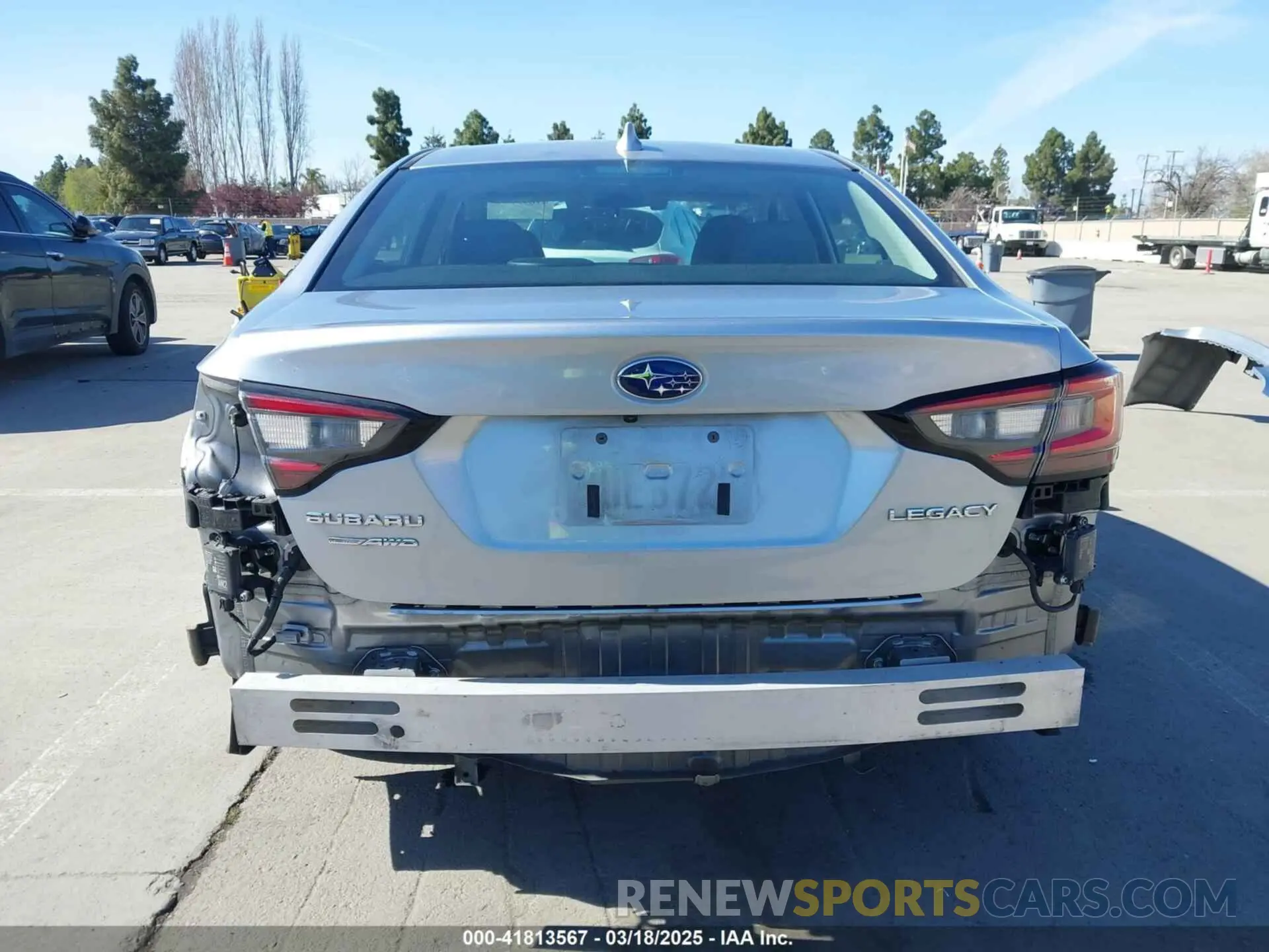 17 fotografías del automóvil dañado 4S3BWAN64N3026620 SUBARU LEGACY 2022