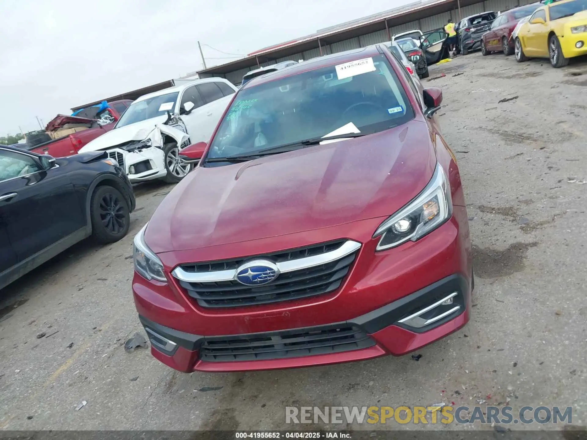 12 fotografías del automóvil dañado 4S3BWGN63N3013702 SUBARU LEGACY 2022
