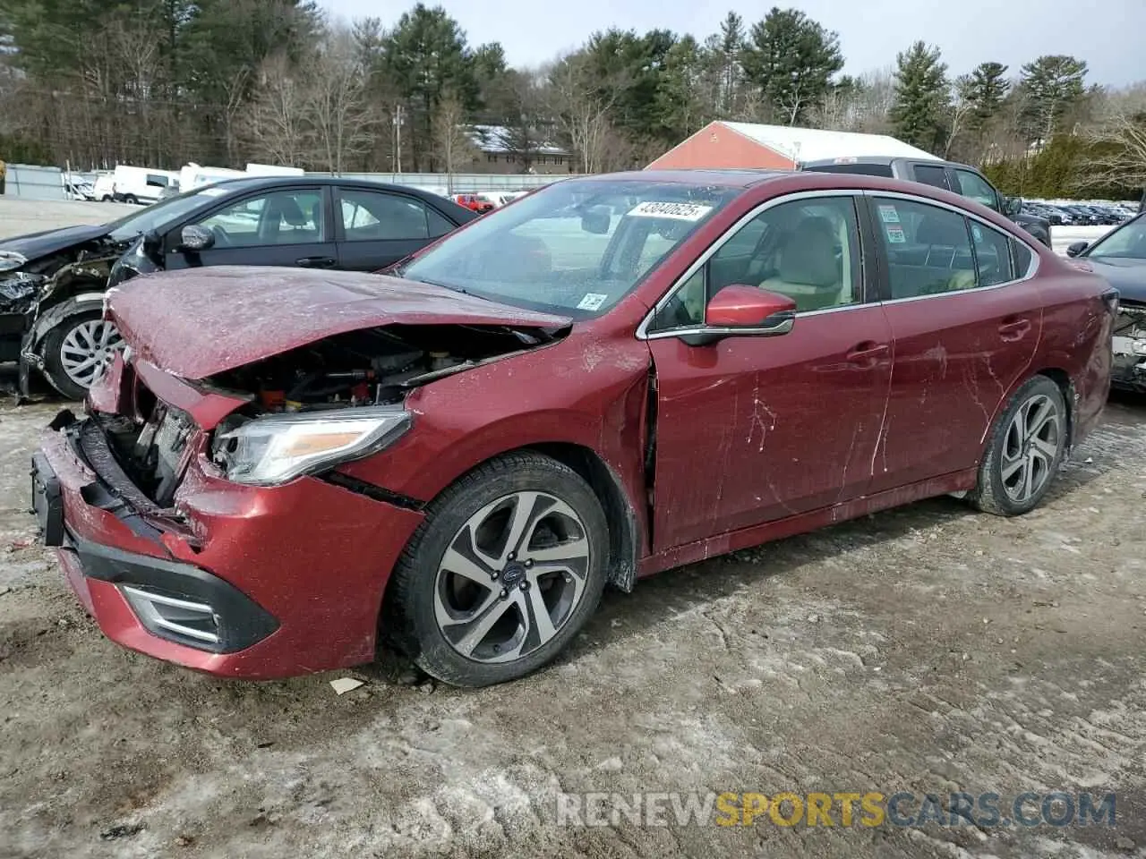 1 fotografías del automóvil dañado 4S3BWGN66N3012270 SUBARU LEGACY 2022