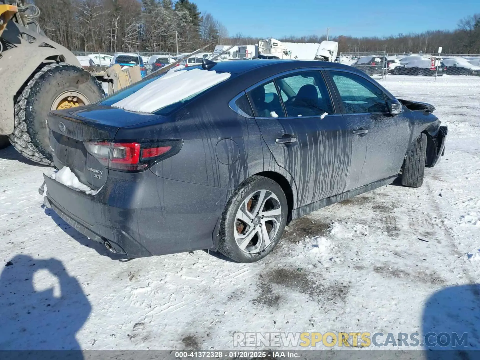 4 fotografías del automóvil dañado 4S3BWGN67N3020975 SUBARU LEGACY 2022