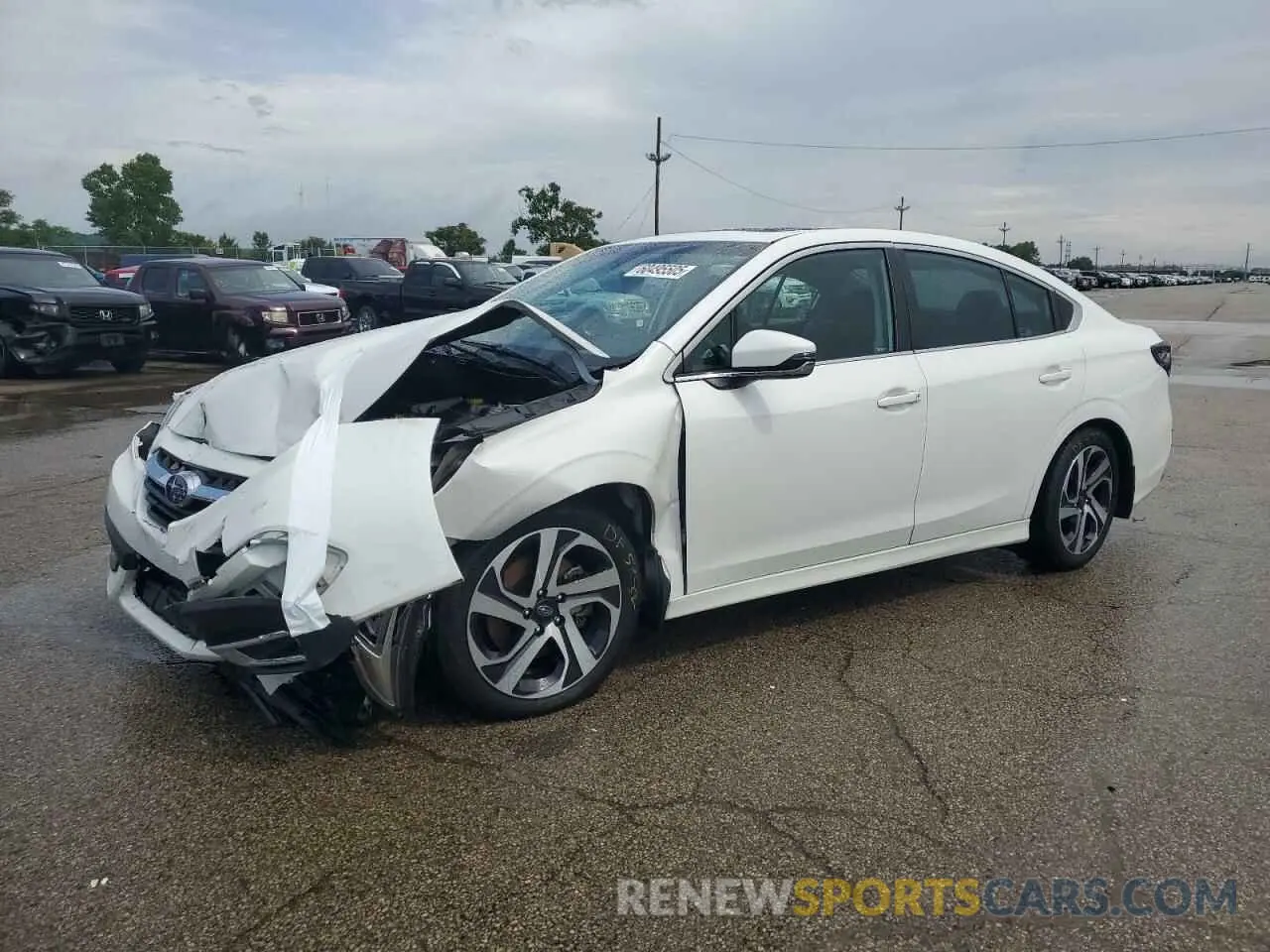 1 fotografías del automóvil dañado 4S3BWGN69N3004440 SUBARU LEGACY 2022