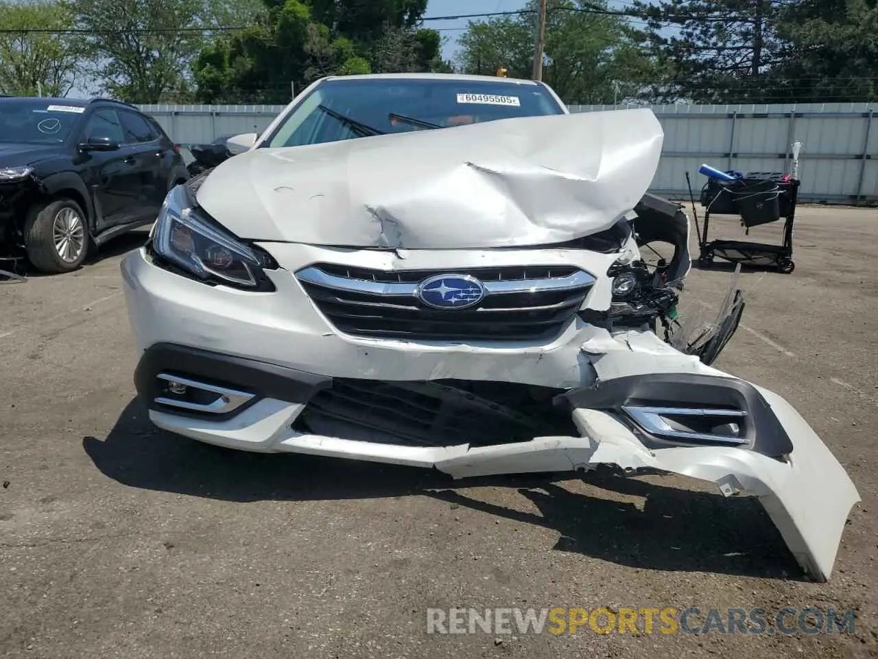 5 fotografías del automóvil dañado 4S3BWGN69N3004440 SUBARU LEGACY 2022