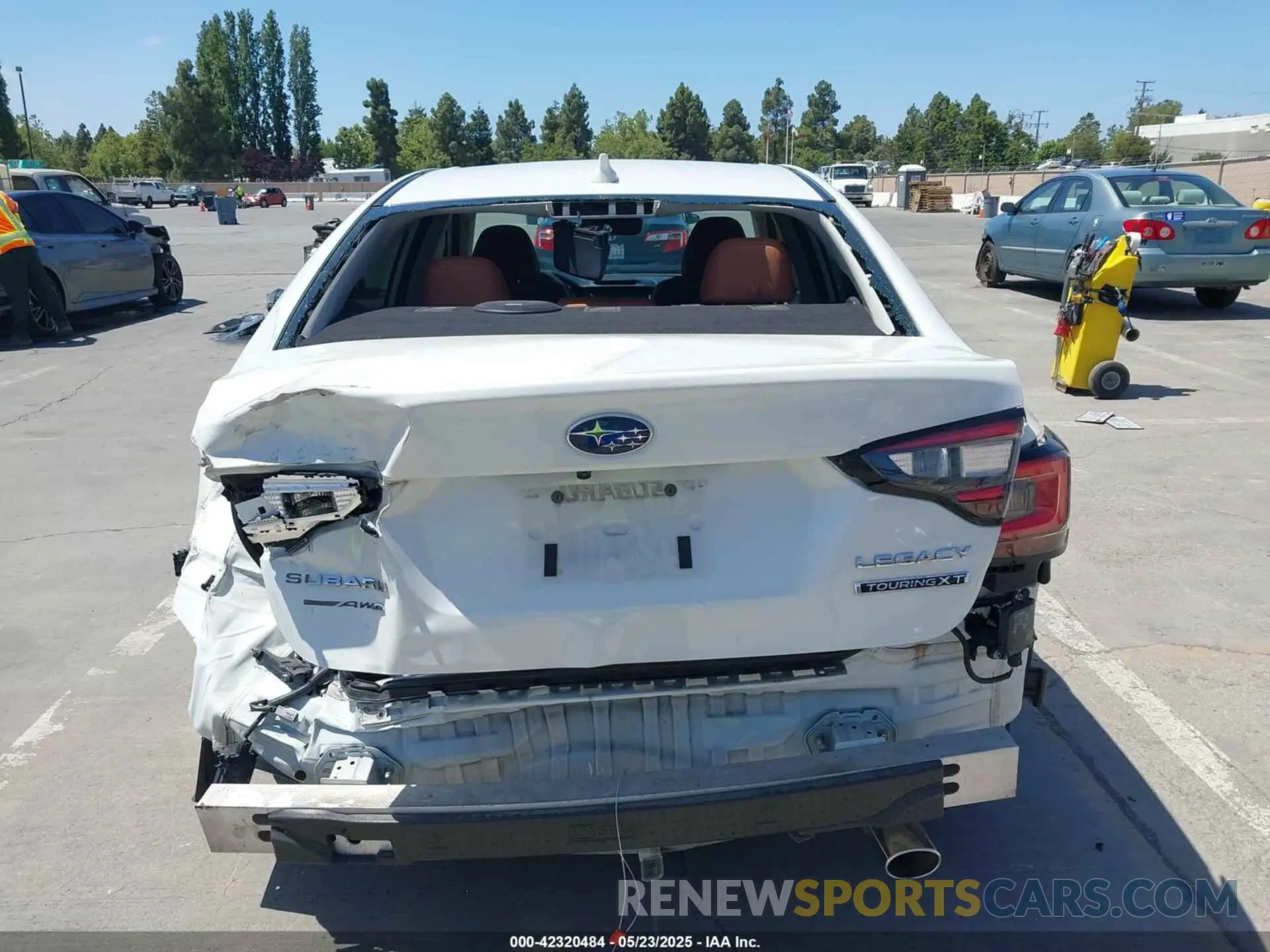 17 fotografías del automóvil dañado 4S3BWGP62N3019410 SUBARU LEGACY 2022