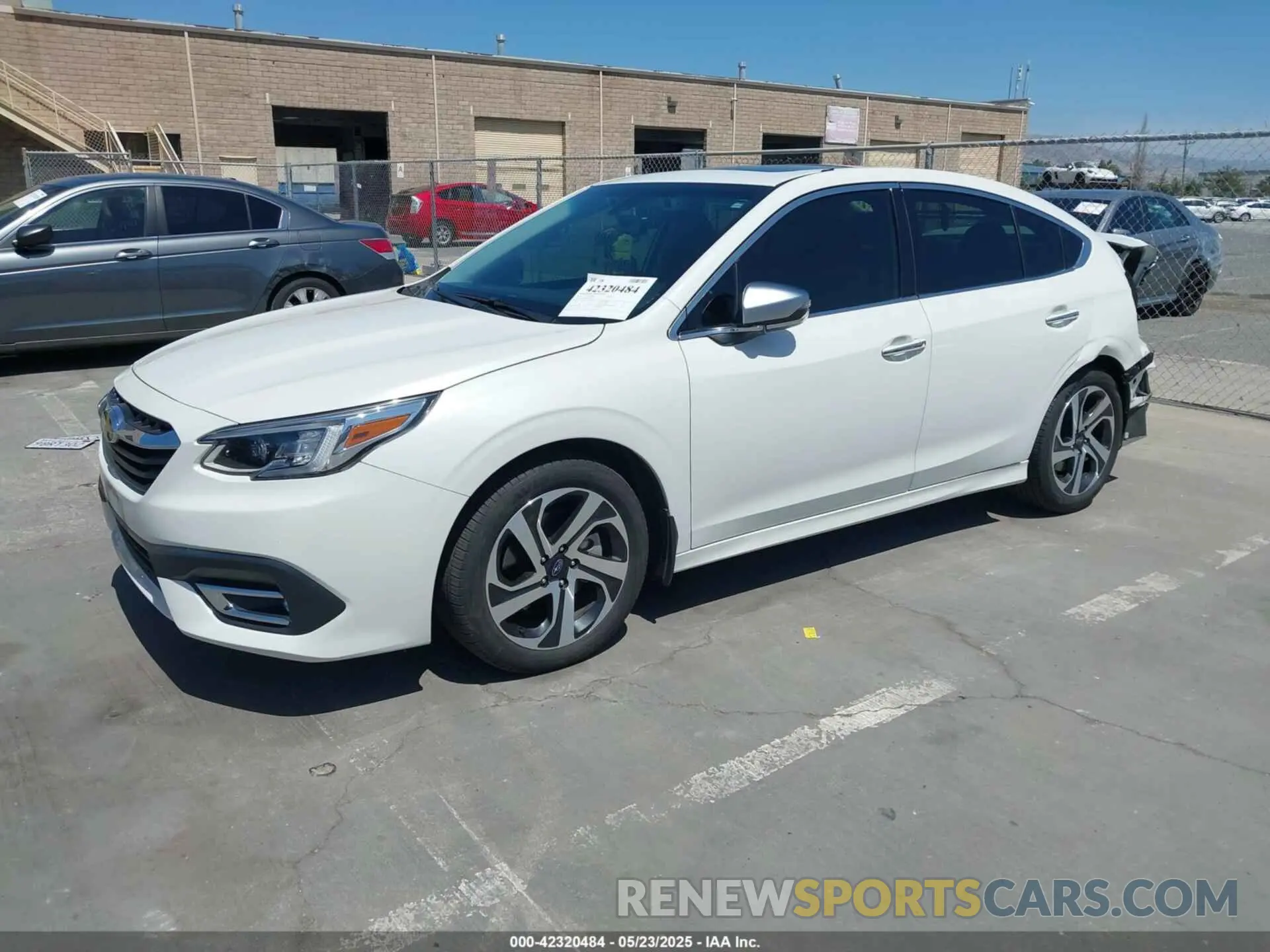 2 fotografías del automóvil dañado 4S3BWGP62N3019410 SUBARU LEGACY 2022