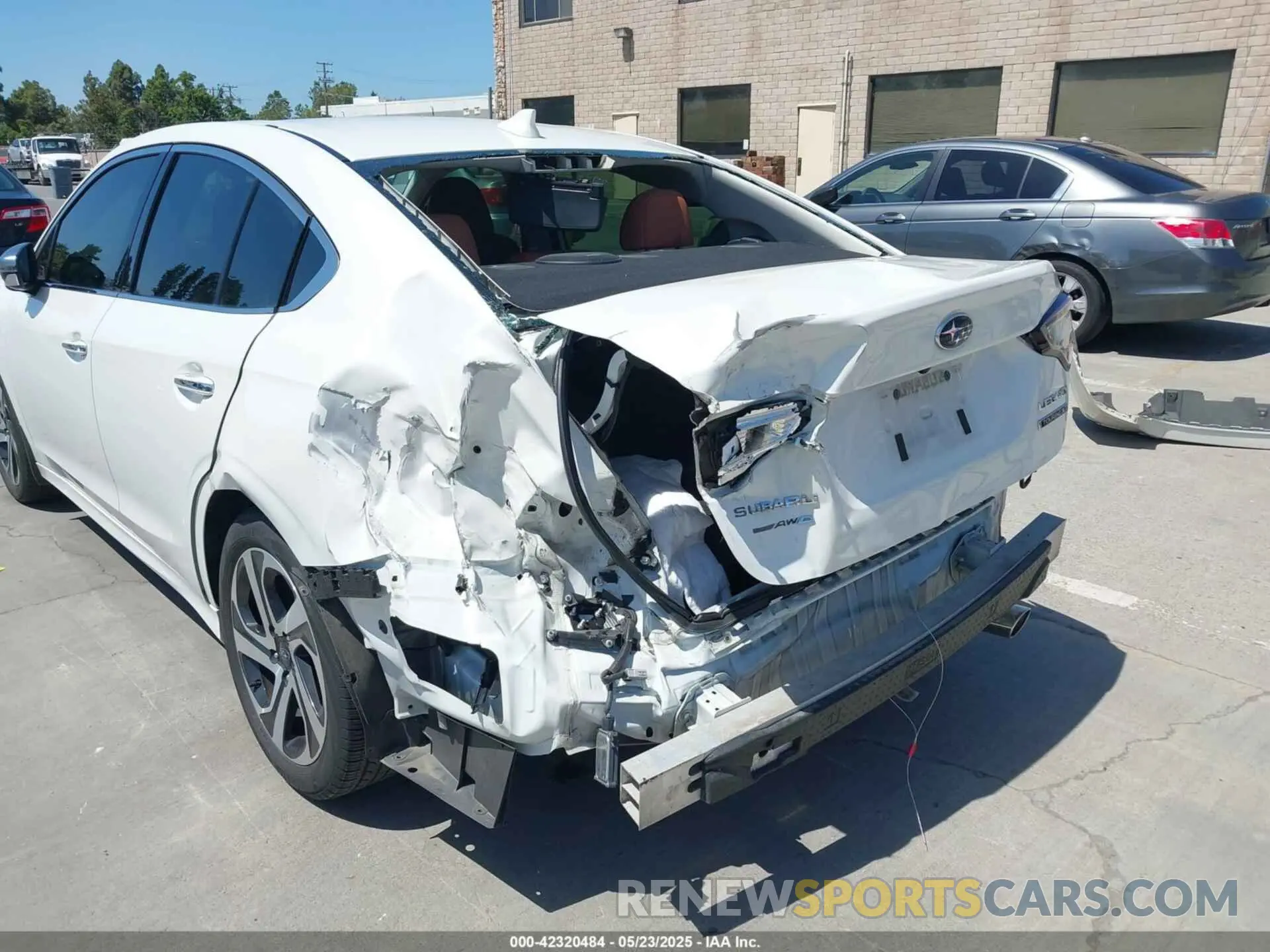 6 fotografías del automóvil dañado 4S3BWGP62N3019410 SUBARU LEGACY 2022
