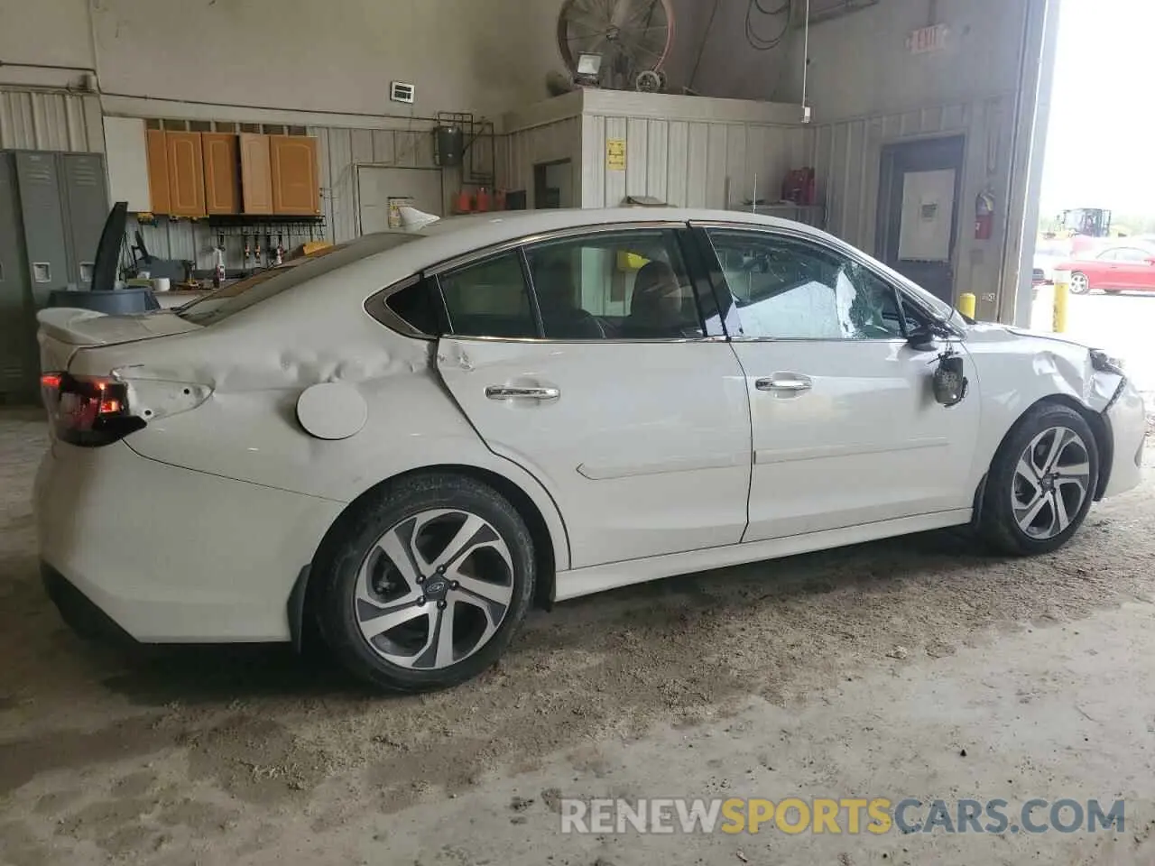 3 fotografías del automóvil dañado 4S3BWGP68N3008816 SUBARU LEGACY 2022