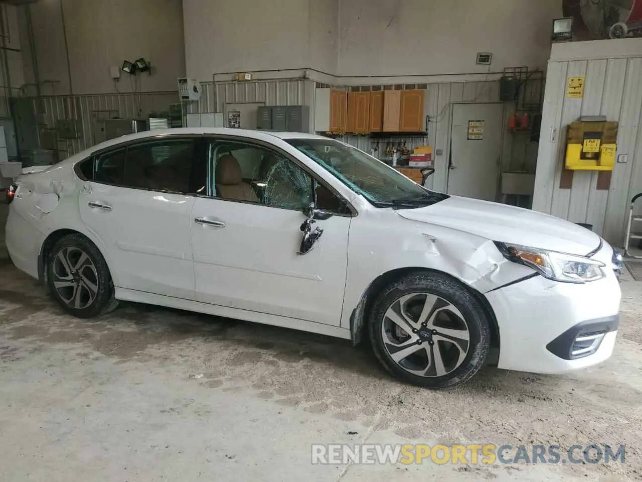 4 fotografías del automóvil dañado 4S3BWGP68N3008816 SUBARU LEGACY 2022