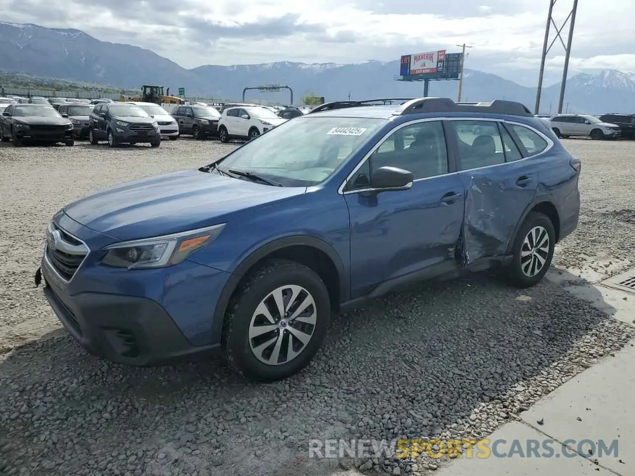 1 fotografías del automóvil dañado 4S4BTAAC5N3259812 SUBARU LEGACY 2022