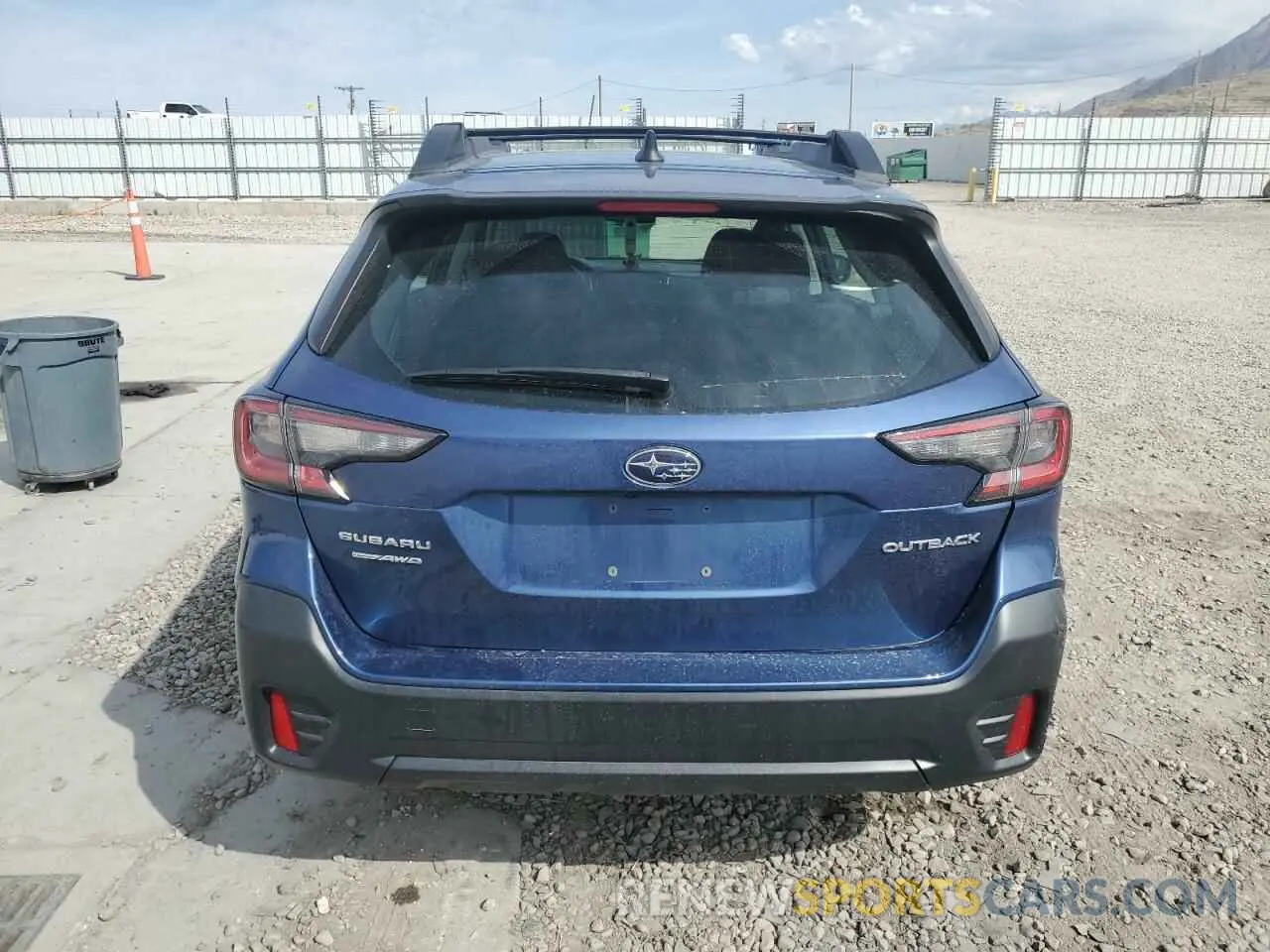 6 fotografías del automóvil dañado 4S4BTAAC5N3259812 SUBARU LEGACY 2022