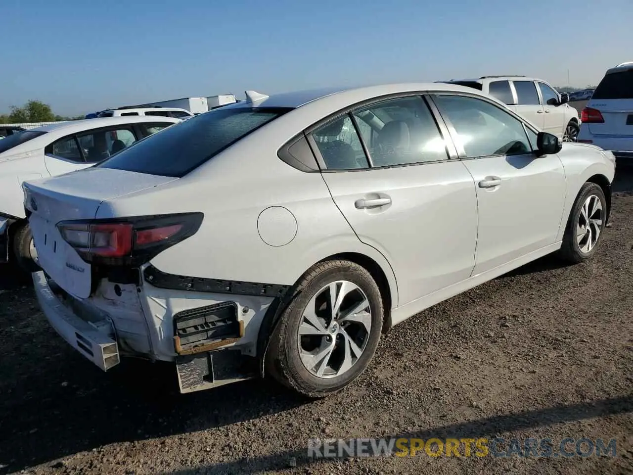 3 fotografías del automóvil dañado 4S3BWAC65P3008276 SUBARU LEGACY 2023