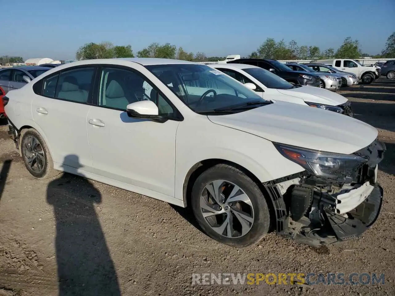 4 fotografías del automóvil dañado 4S3BWAC65P3008276 SUBARU LEGACY 2023