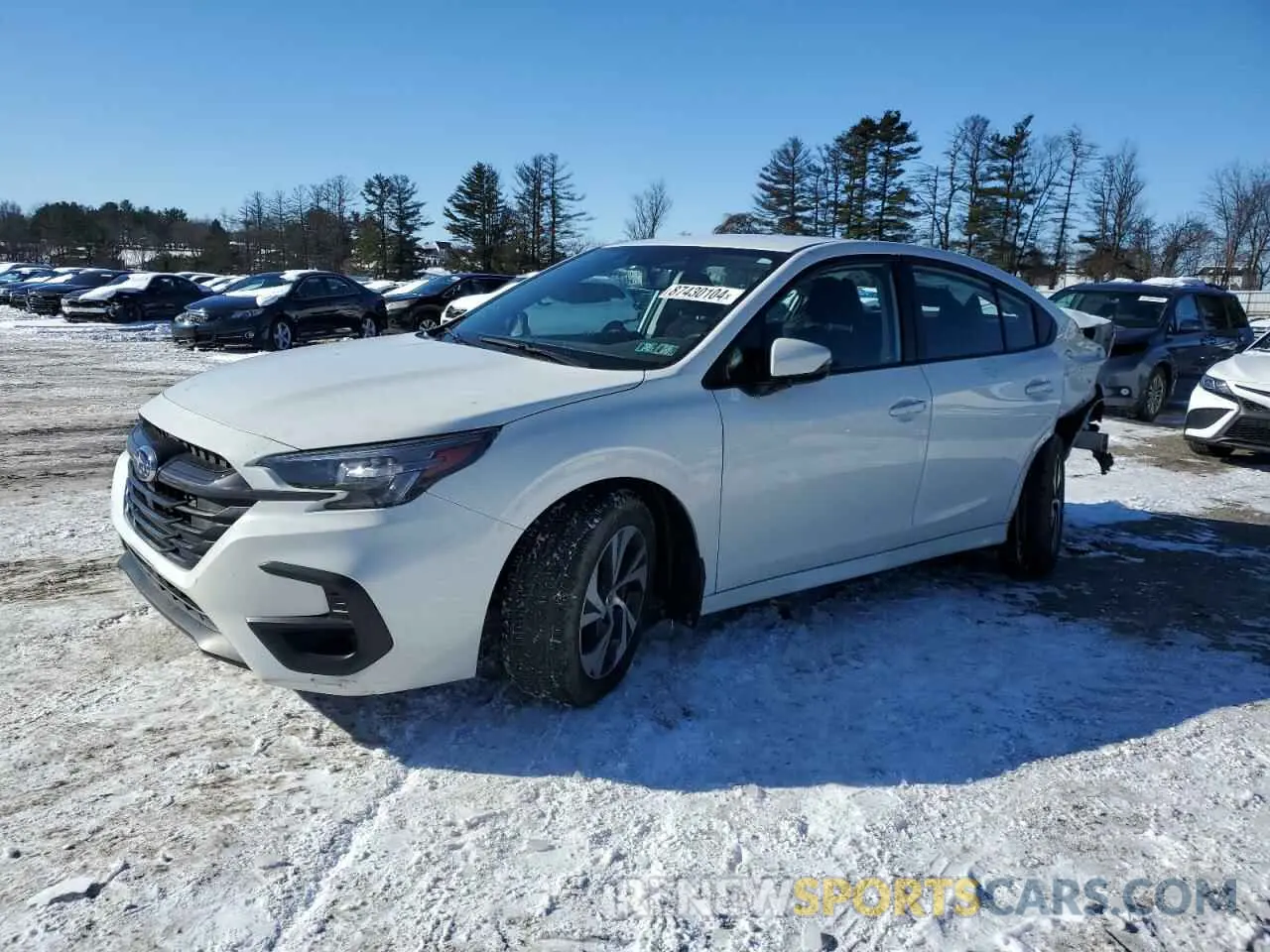 1 fotografías del automóvil dañado 4S3BWAC67P3015245 SUBARU LEGACY 2023