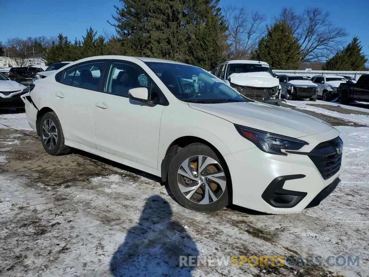 4 fotografías del automóvil dañado 4S3BWAC67P3015245 SUBARU LEGACY 2023