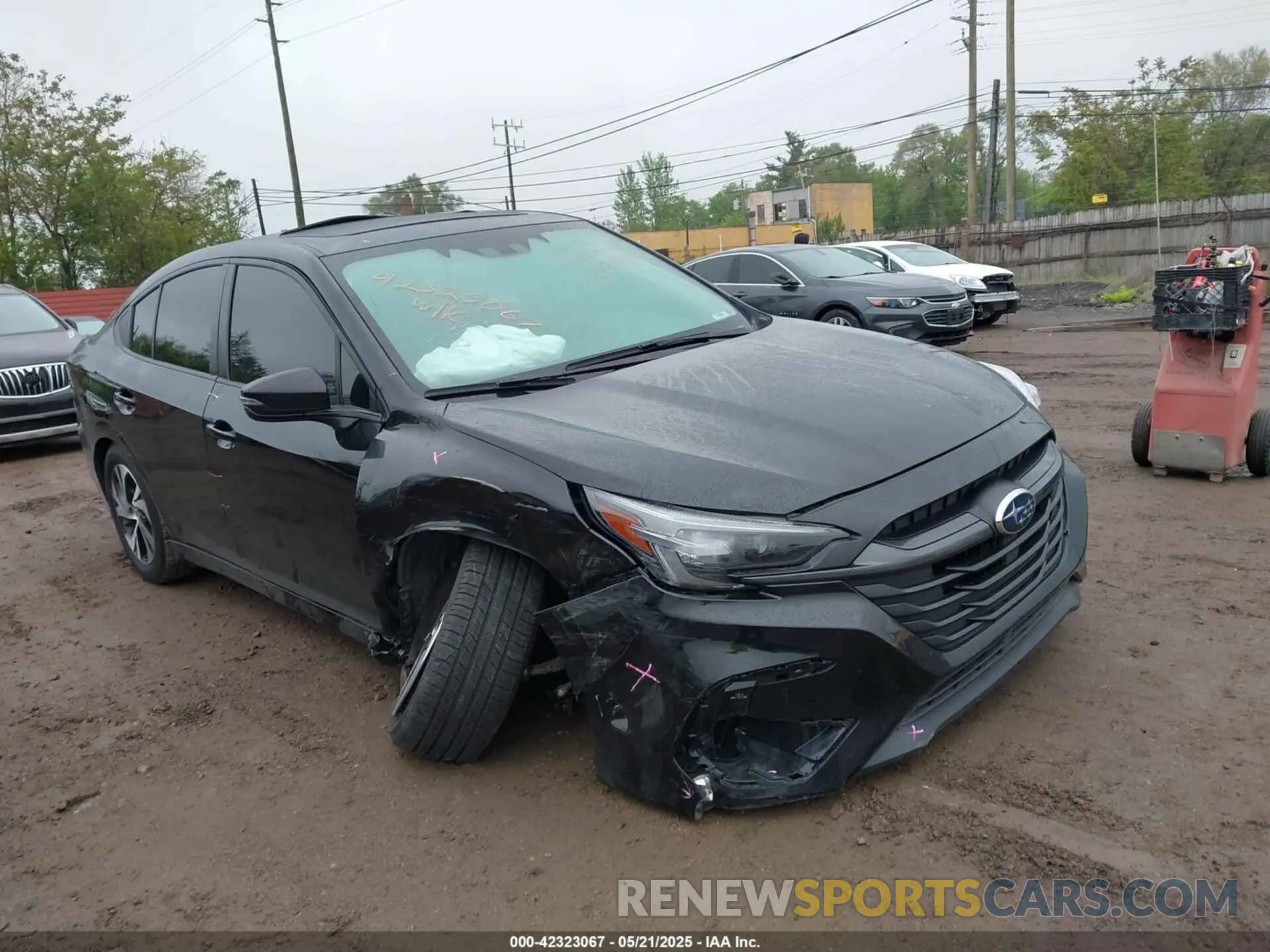1 fotografías del automóvil dañado 4S3BWAF62P3003189 SUBARU LEGACY 2023