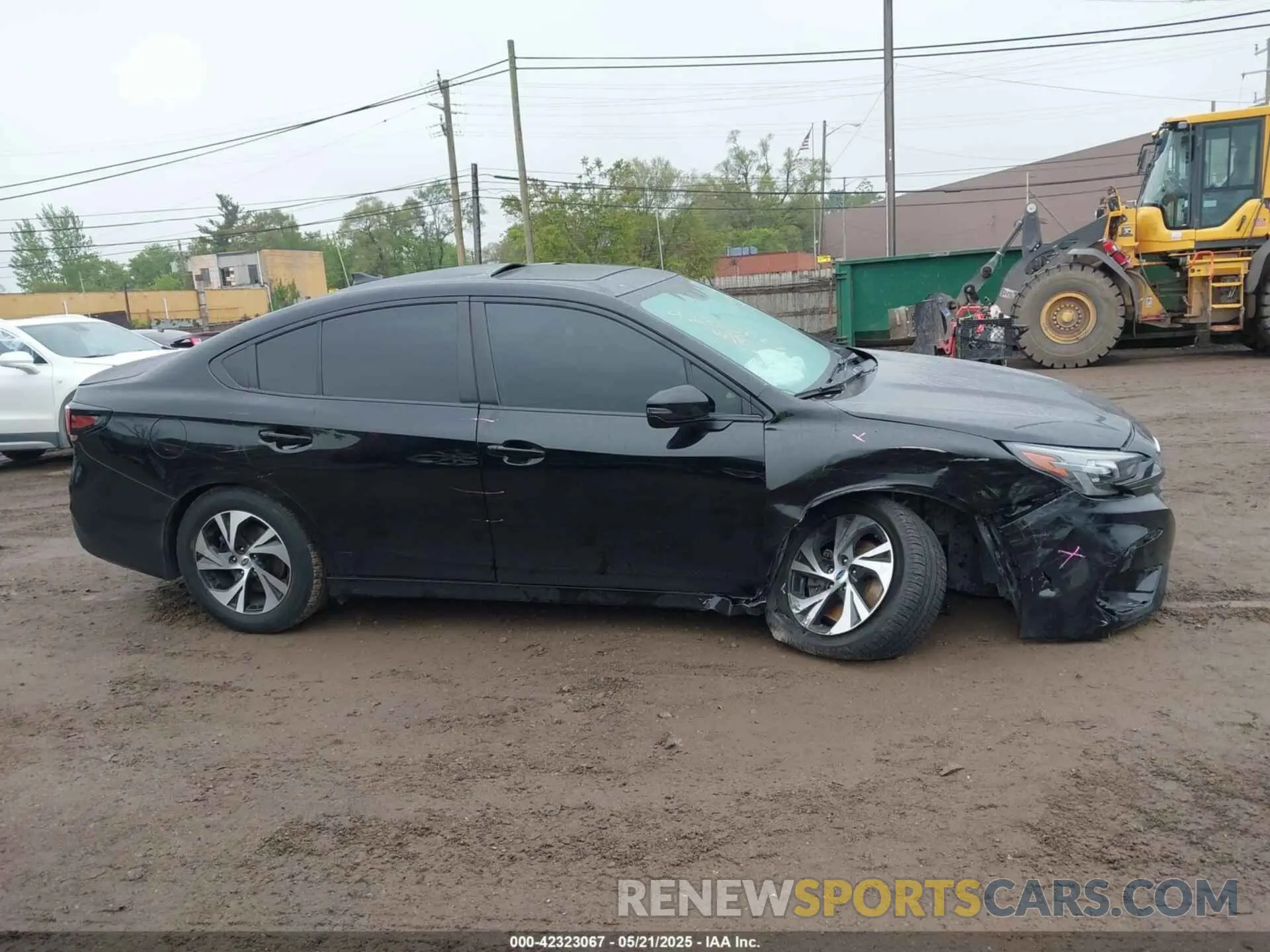 13 fotografías del automóvil dañado 4S3BWAF62P3003189 SUBARU LEGACY 2023