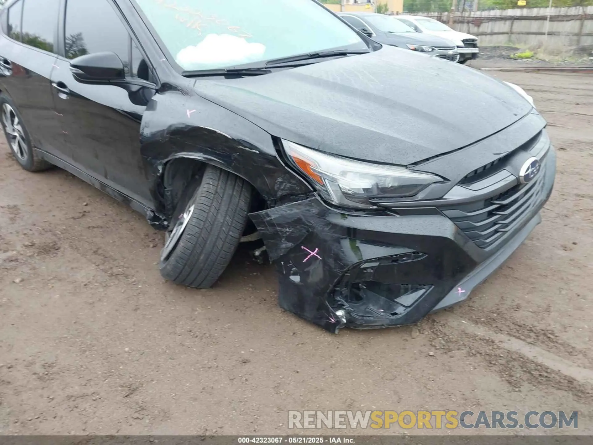 6 fotografías del automóvil dañado 4S3BWAF62P3003189 SUBARU LEGACY 2023