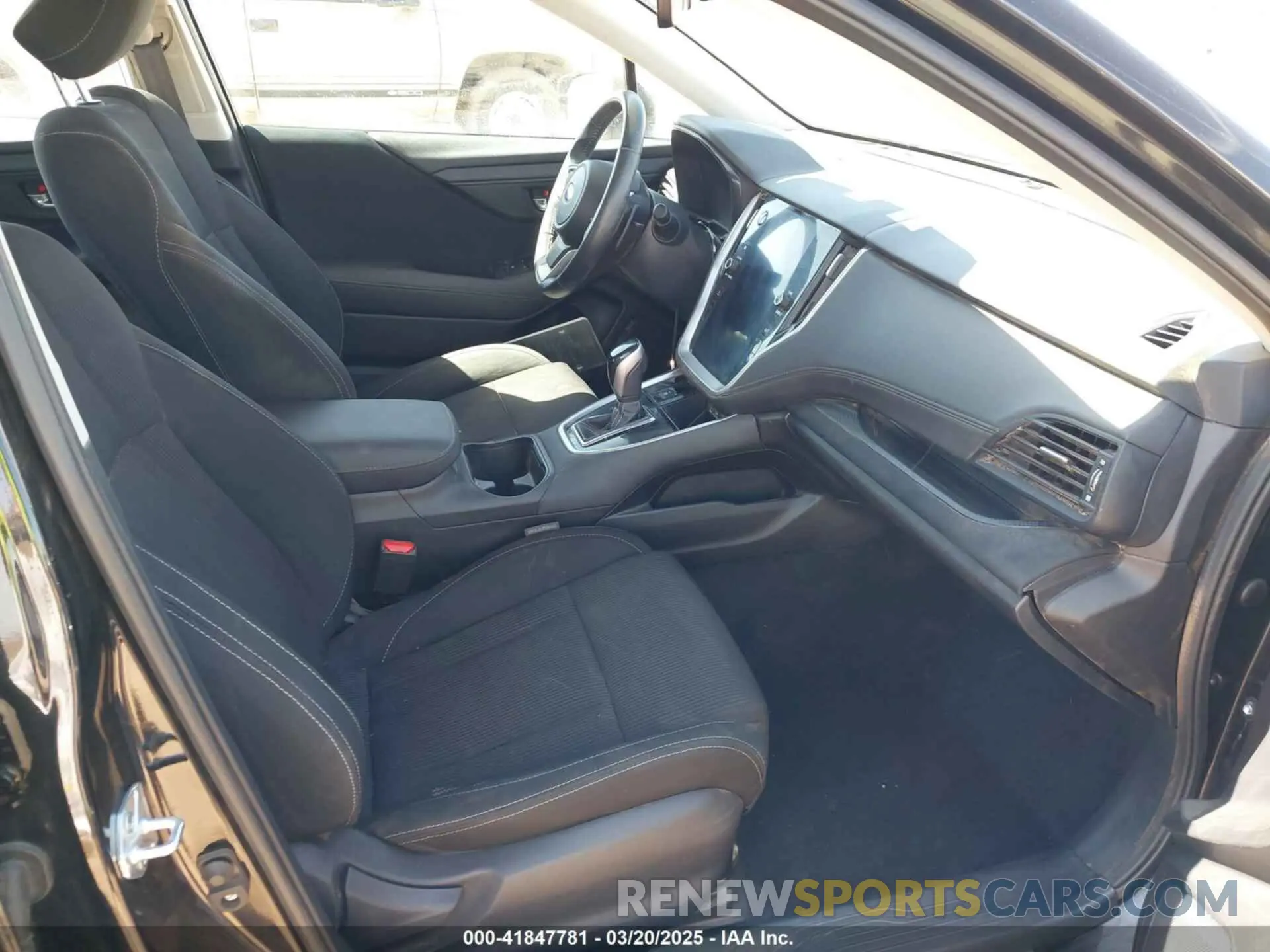 5 fotografías del automóvil dañado 4S3BWAF65P3008337 SUBARU LEGACY 2023