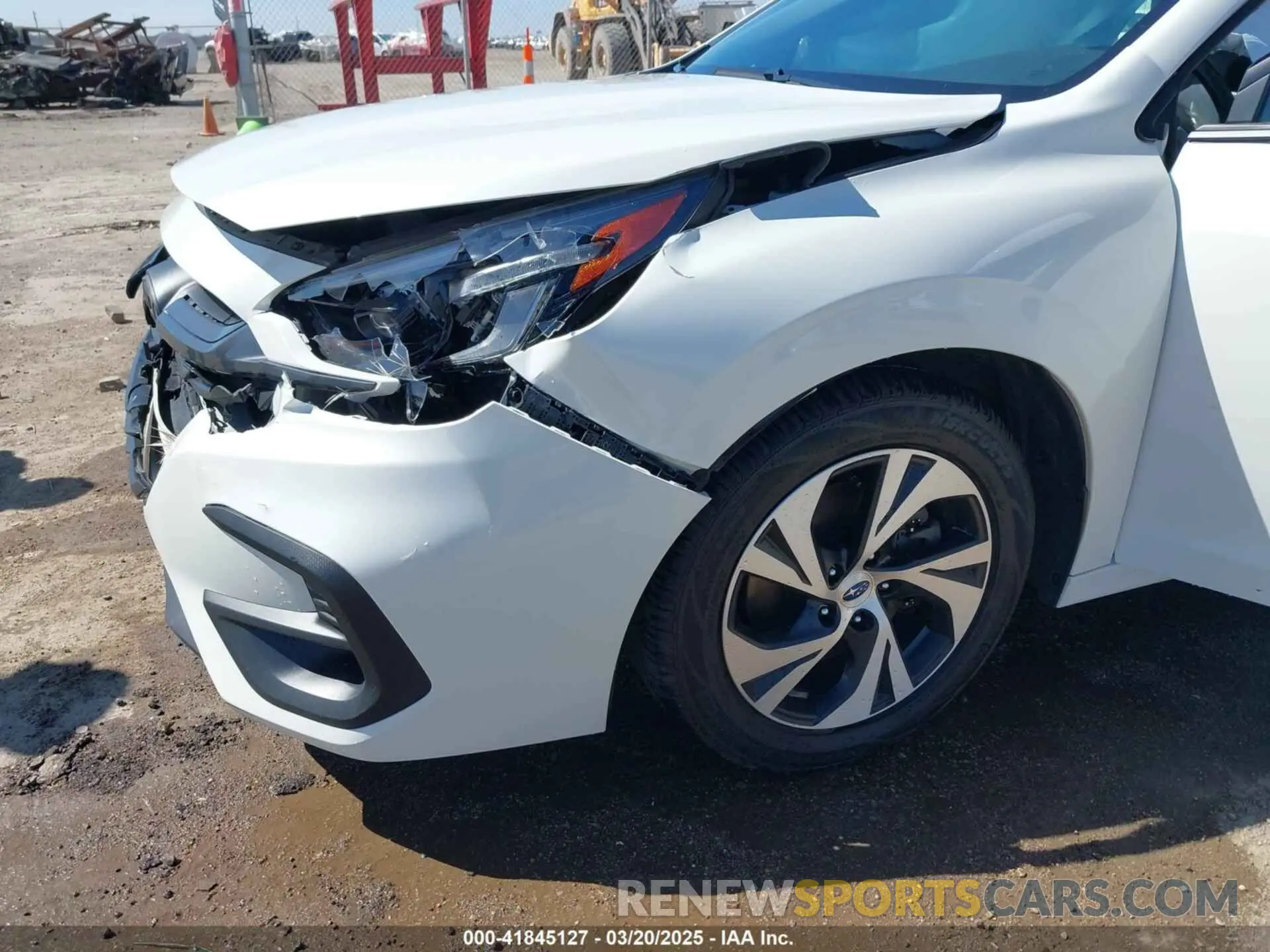 6 fotografías del automóvil dañado 4S3BWAF66P3005429 SUBARU LEGACY 2023