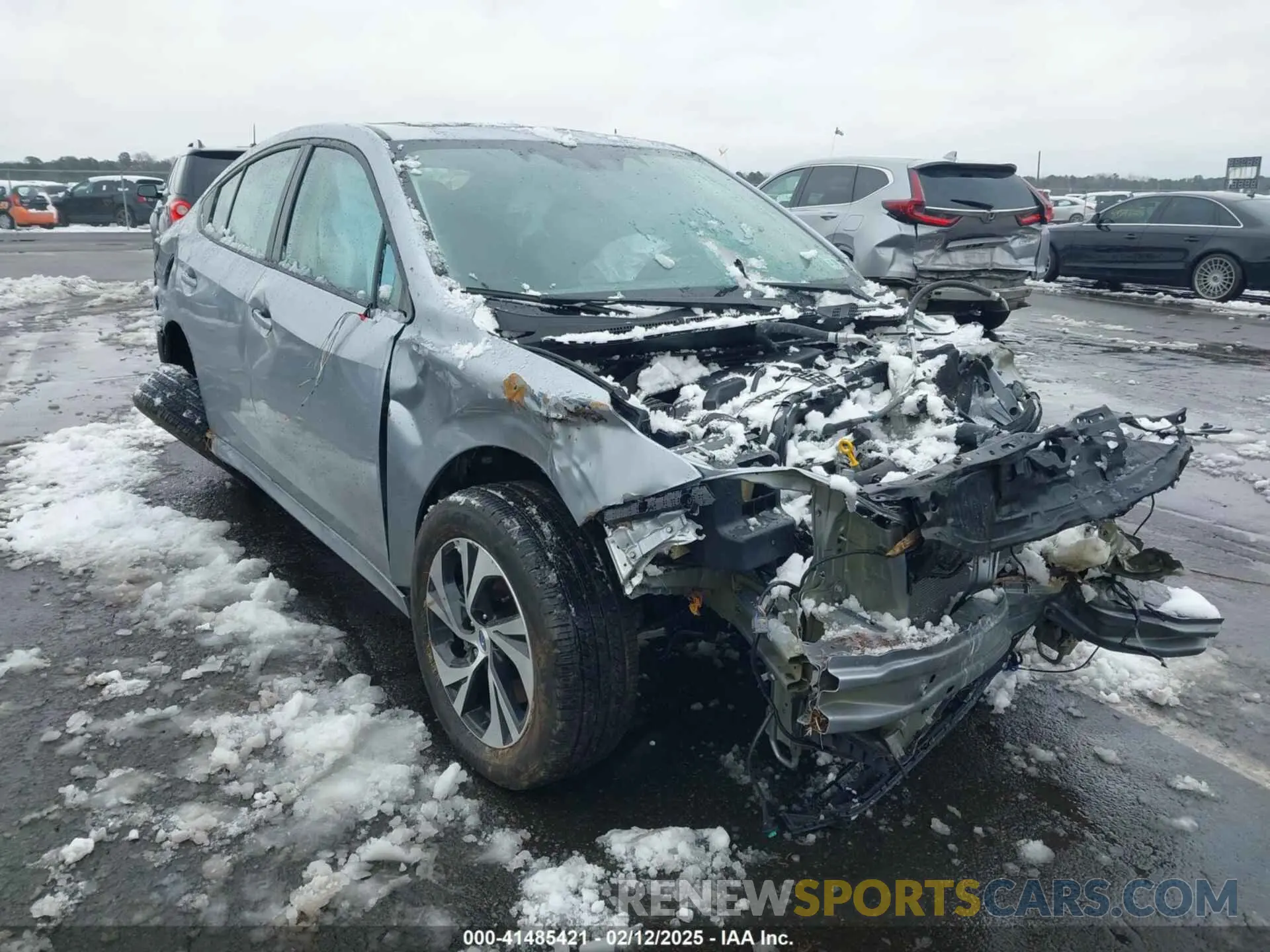 1 fotografías del automóvil dañado 4S3BWAF68P3010213 SUBARU LEGACY 2023