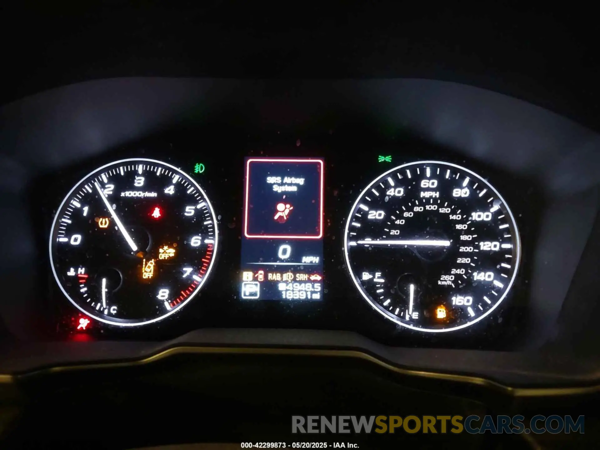 7 fotografías del automóvil dañado 4S3BWAN61P3014704 SUBARU LEGACY 2023