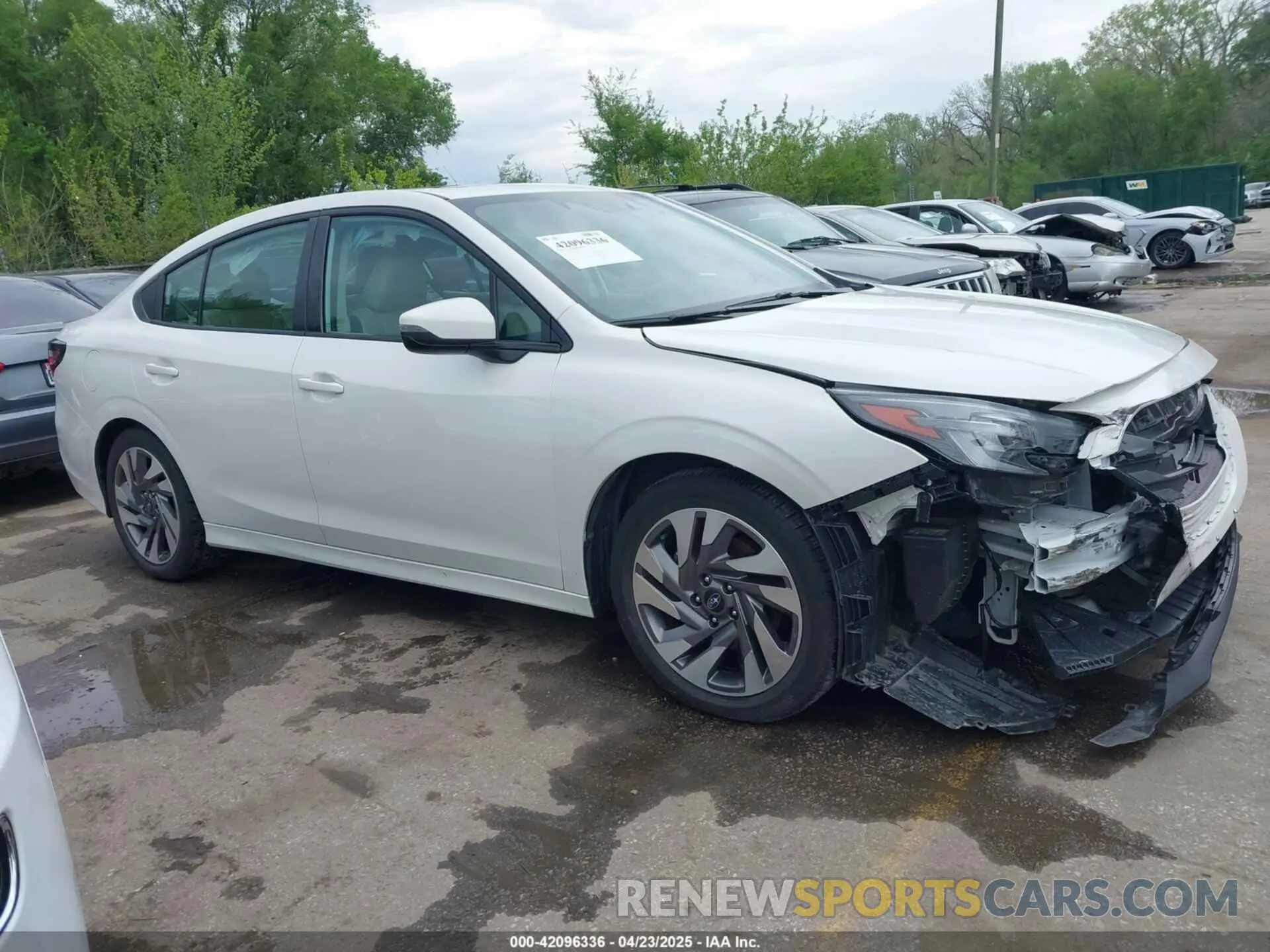 14 fotografías del automóvil dañado 4S3BWAN69P3013221 SUBARU LEGACY 2023
