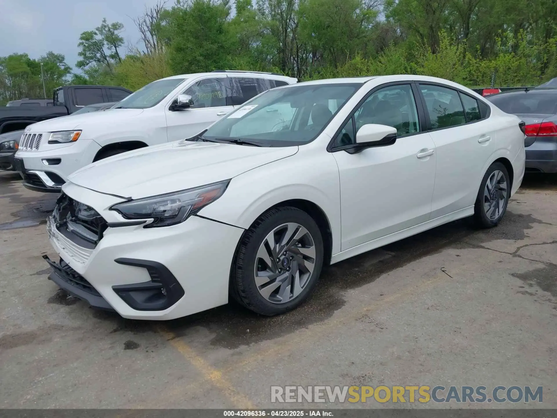 2 fotografías del automóvil dañado 4S3BWAN69P3013221 SUBARU LEGACY 2023
