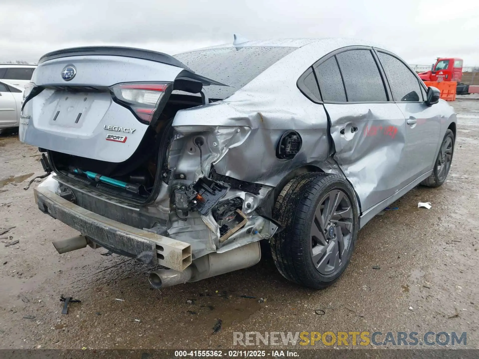 4 fotografías del automóvil dañado 4S3BWGG61P3002679 SUBARU LEGACY 2023
