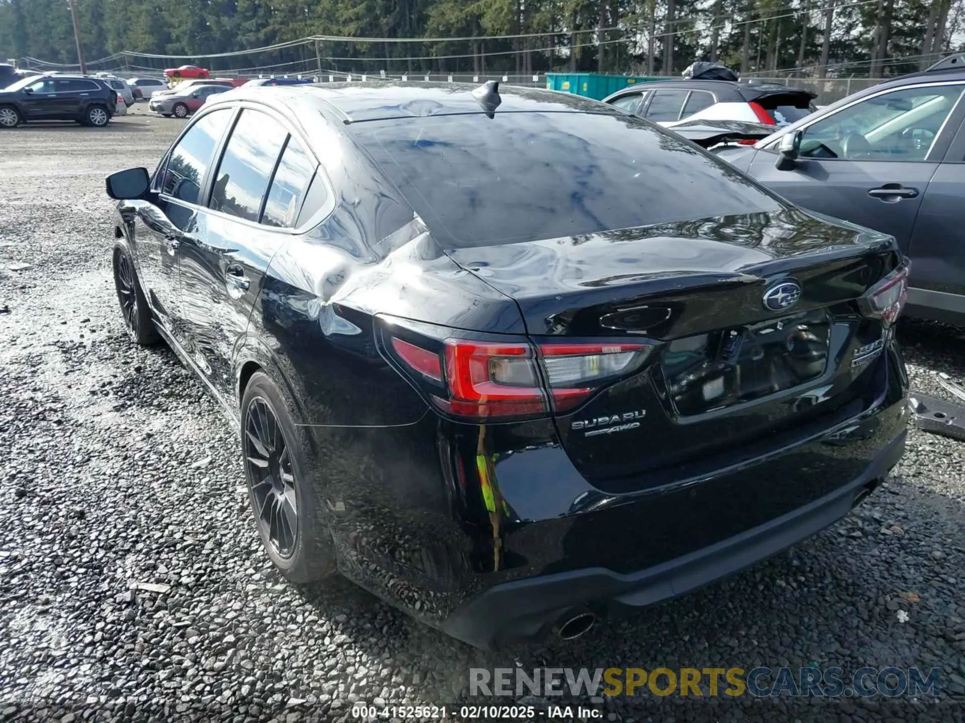 3 fotografías del automóvil dañado 4S3BWGP62P3013237 SUBARU LEGACY 2023