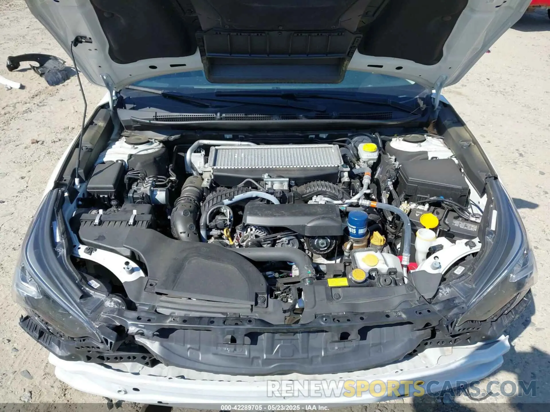 10 fotografías del automóvil dañado 4S3BWGP64P3002871 SUBARU LEGACY 2023