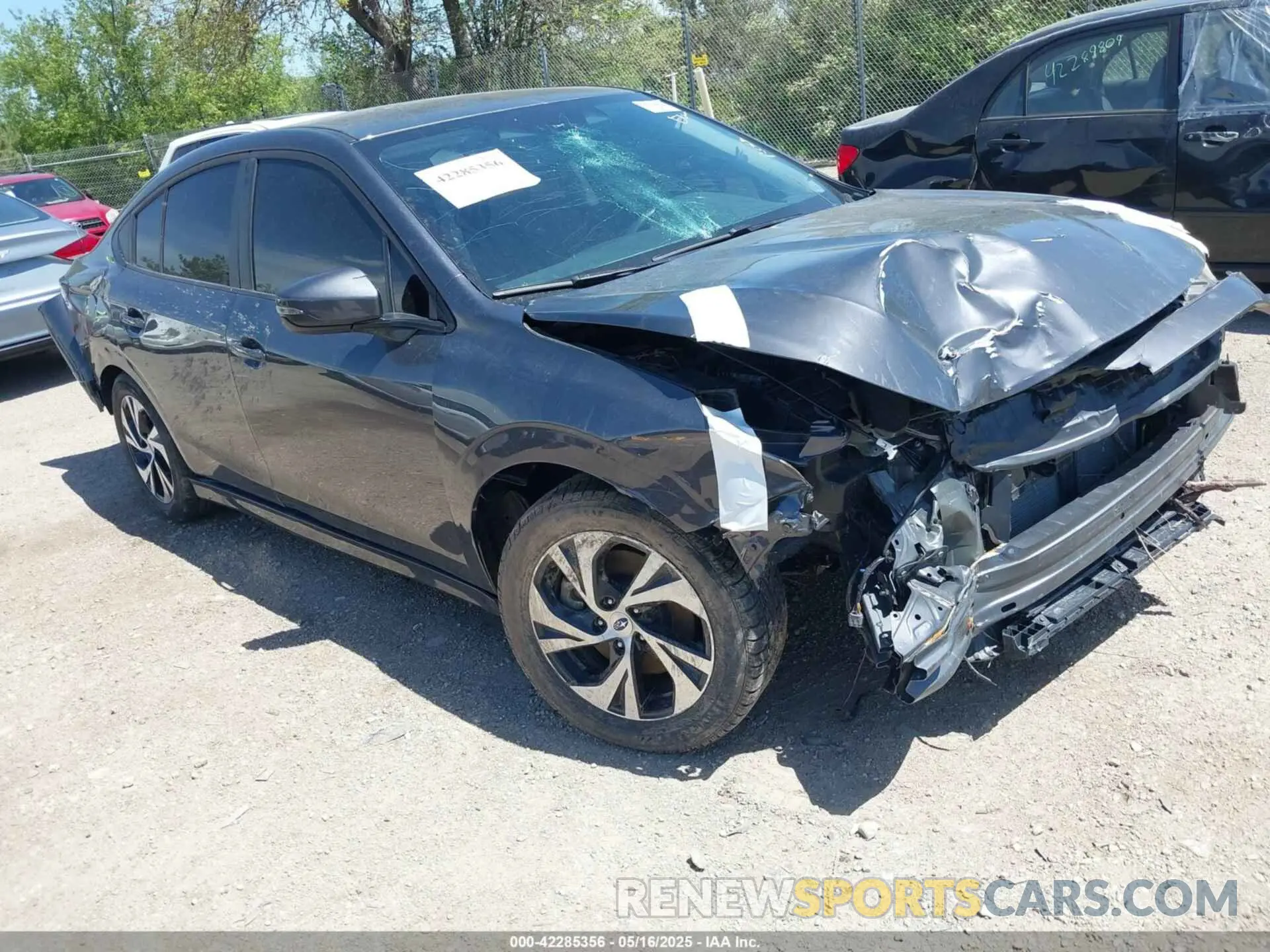 1 fotografías del automóvil dañado 4S3BWAC66R3019581 SUBARU LEGACY 2024