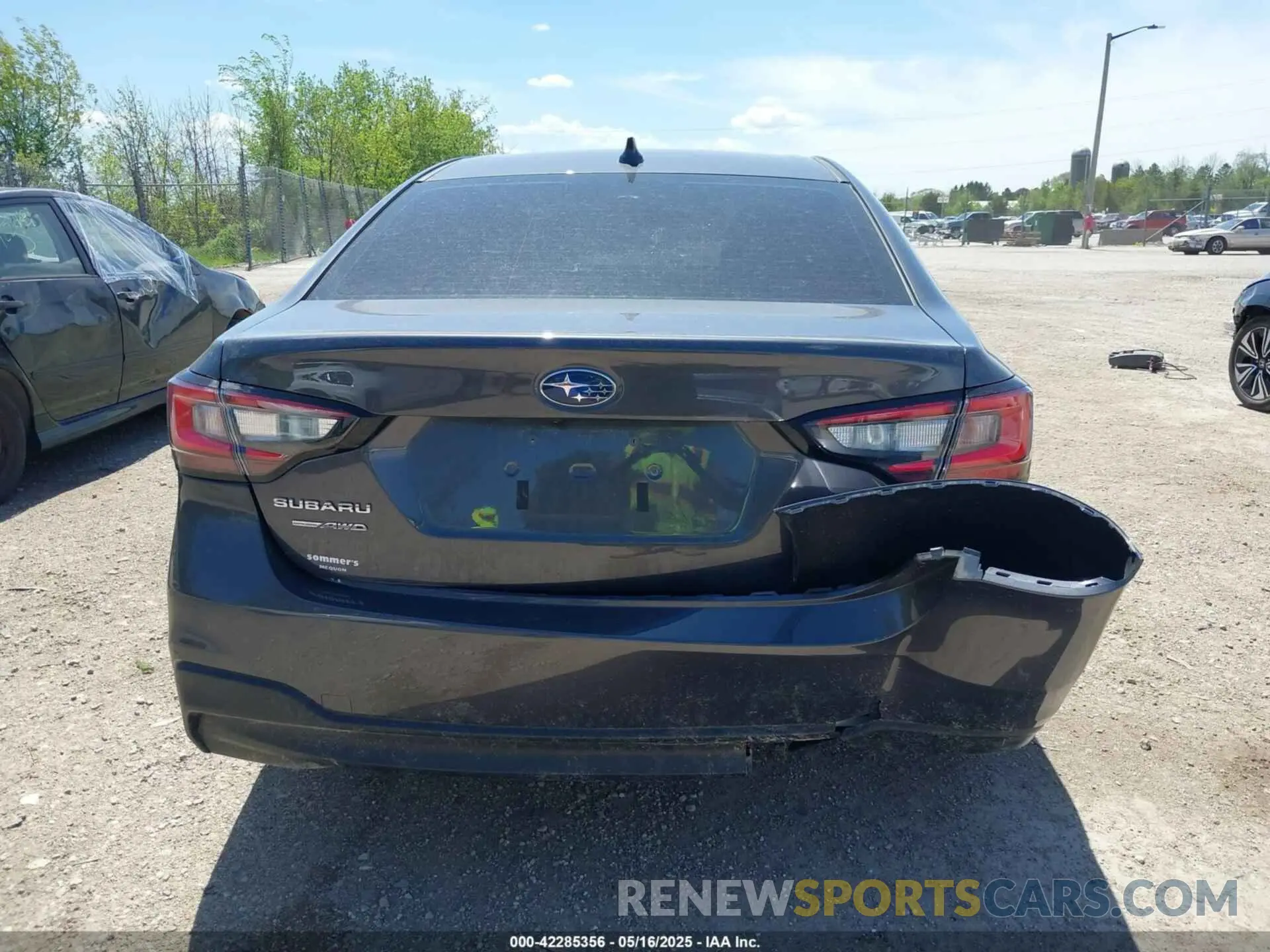 16 fotografías del automóvil dañado 4S3BWAC66R3019581 SUBARU LEGACY 2024