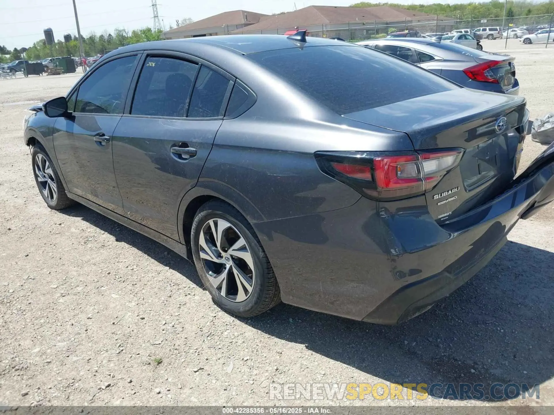 3 fotografías del automóvil dañado 4S3BWAC66R3019581 SUBARU LEGACY 2024