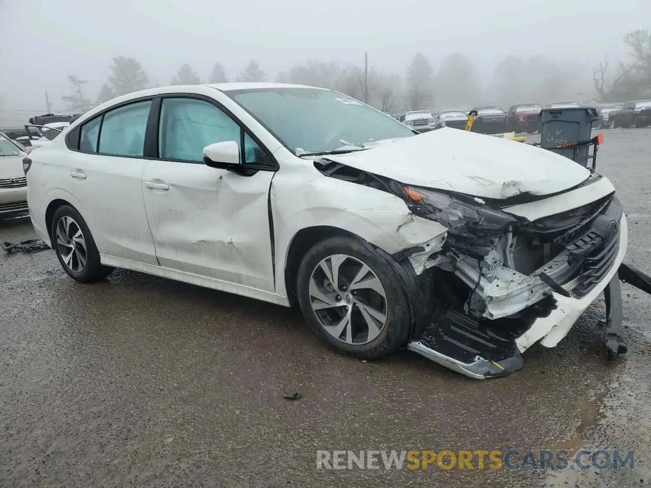 4 fotografías del automóvil dañado 4S3BWAC67R3011571 SUBARU LEGACY 2024