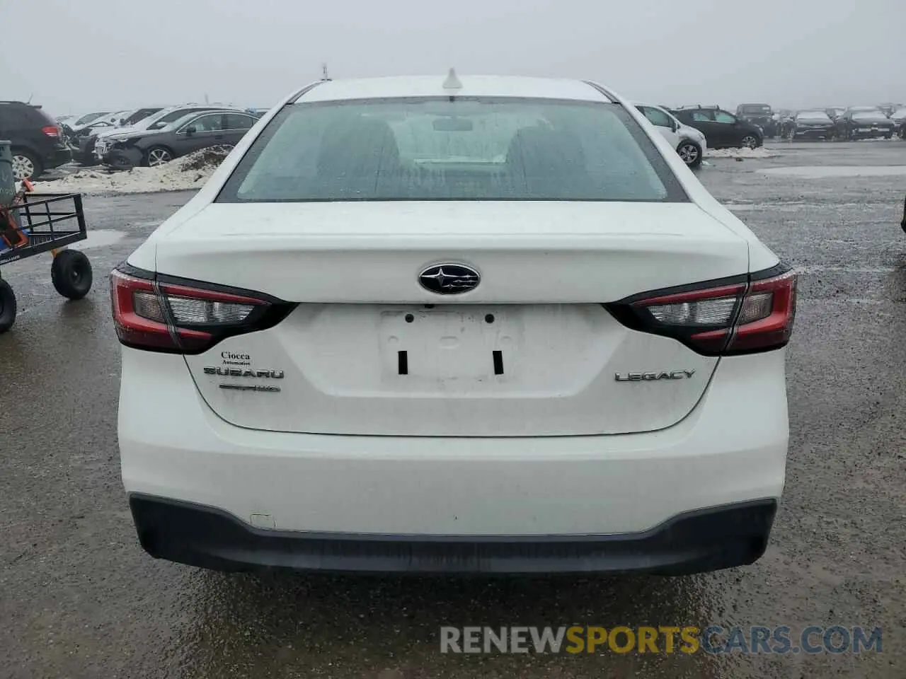 6 fotografías del automóvil dañado 4S3BWAC67R3011571 SUBARU LEGACY 2024