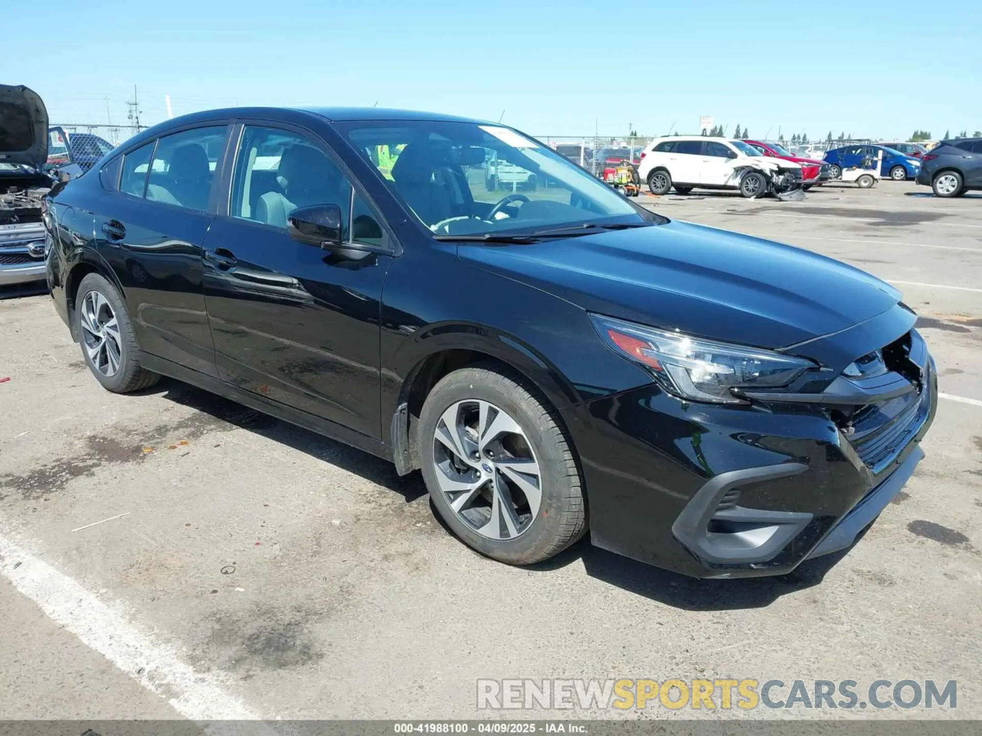 1 fotografías del automóvil dañado 4S3BWAC6XR3019597 SUBARU LEGACY 2024