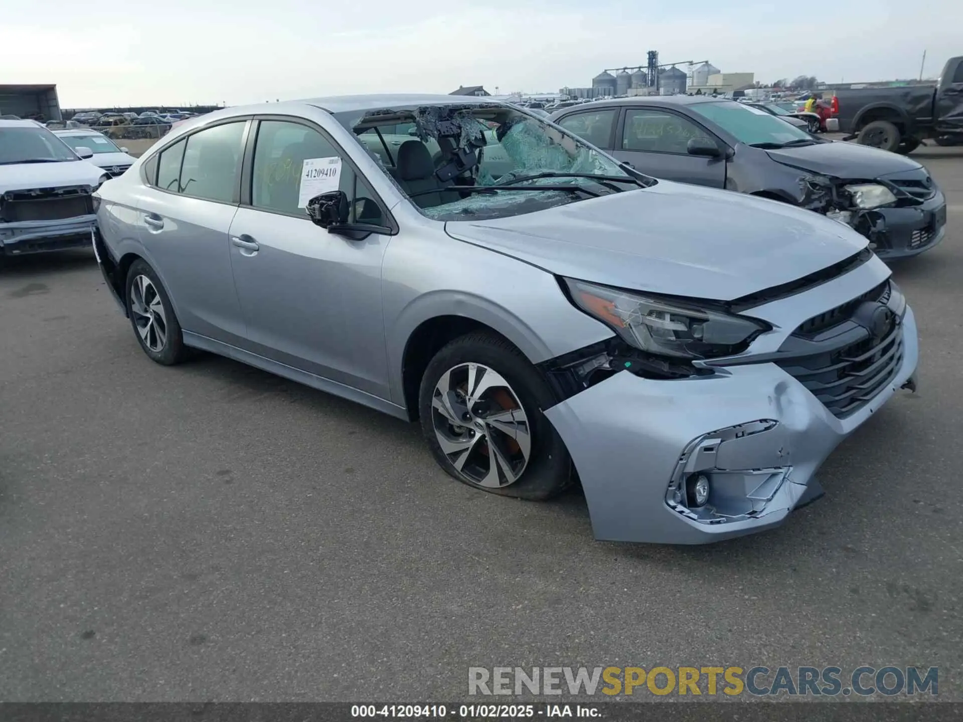 1 fotografías del automóvil dañado 4S3BWAD61R3005845 SUBARU LEGACY 2024